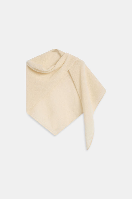 Chal MOHAIR Petite Blanco