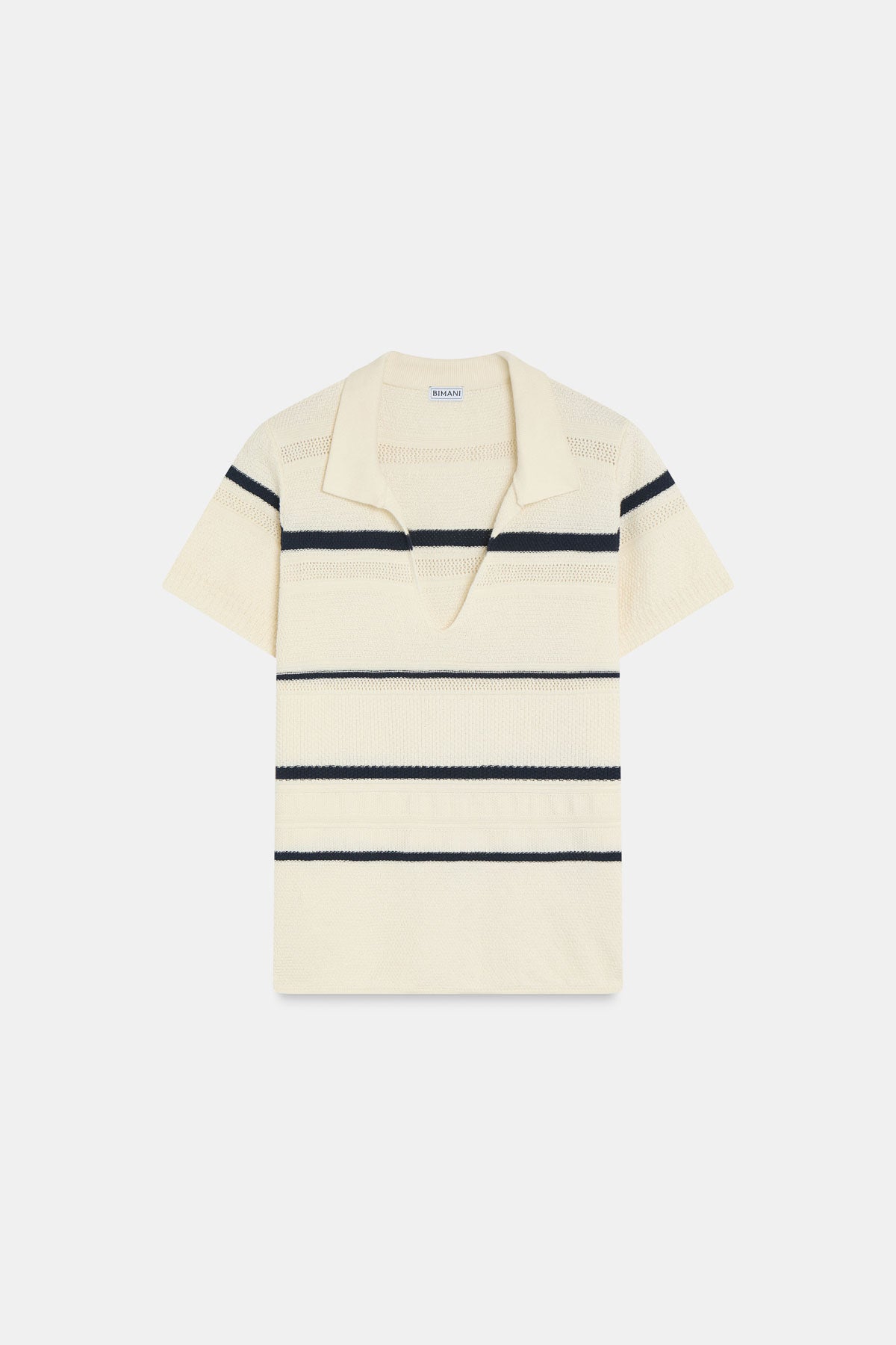 Camiseta EDÉN Rayas Beige