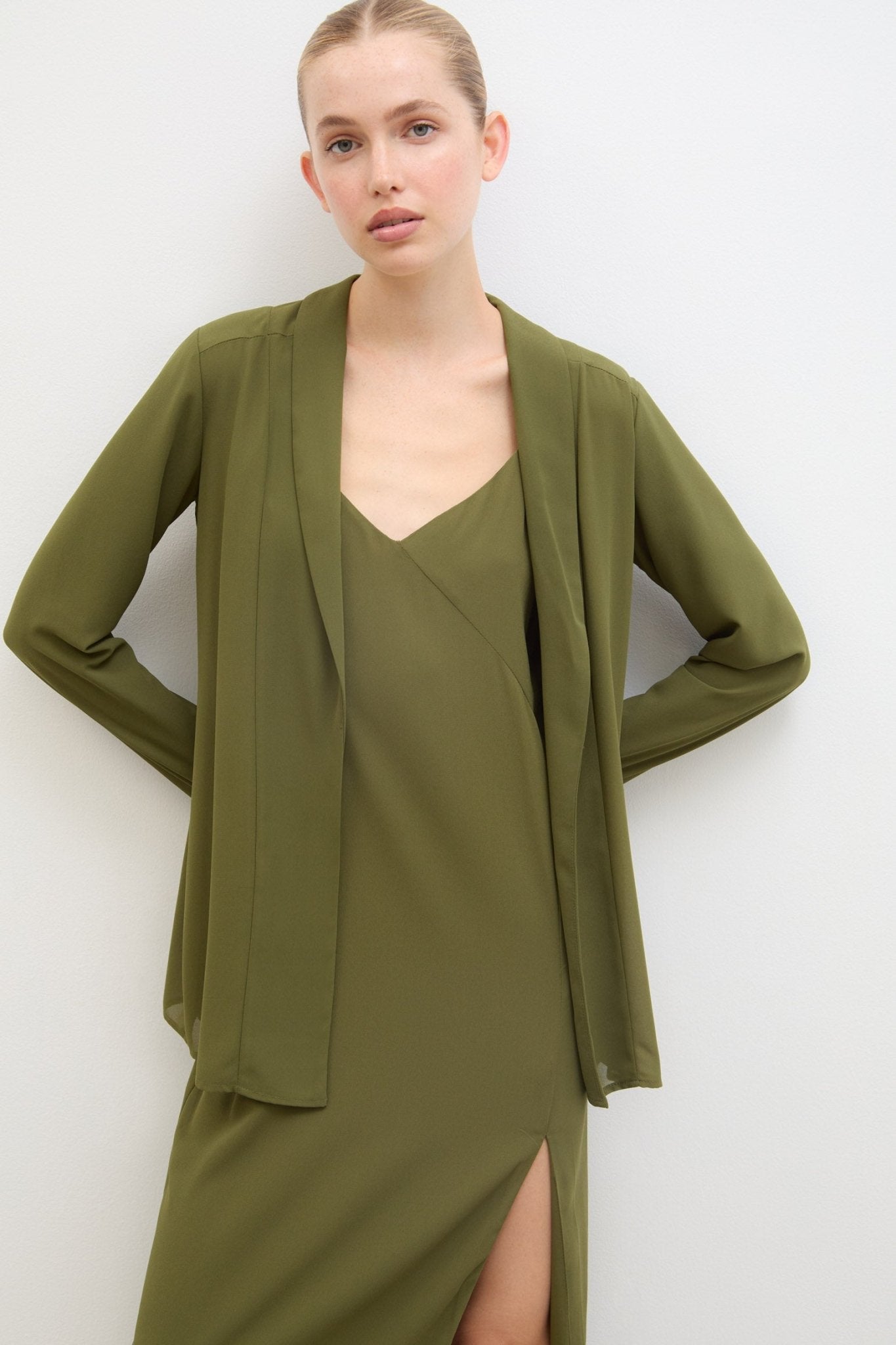 Chaqueta ARGELIA Khaki - BIMANI