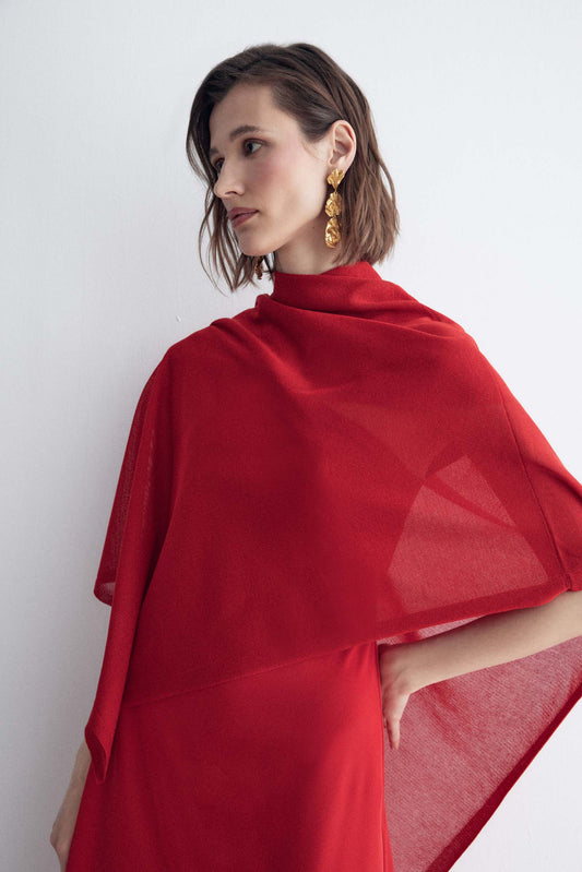 Poncho PUNTO Red - BIMANI