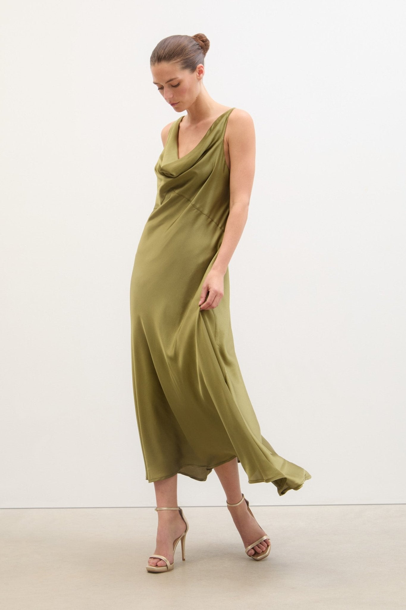 Vestido TIDE Khaki - BIMANI