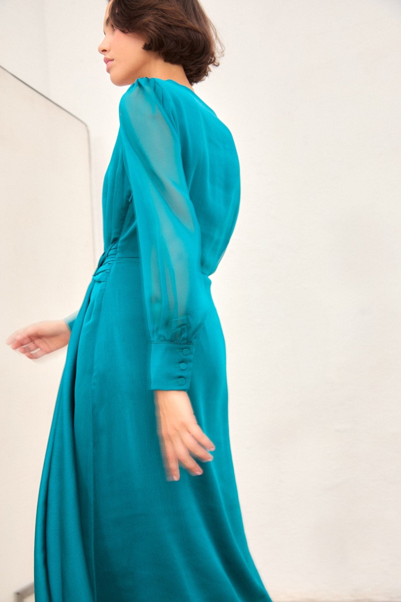 Vestido CELESTIA Teal - BIMANI