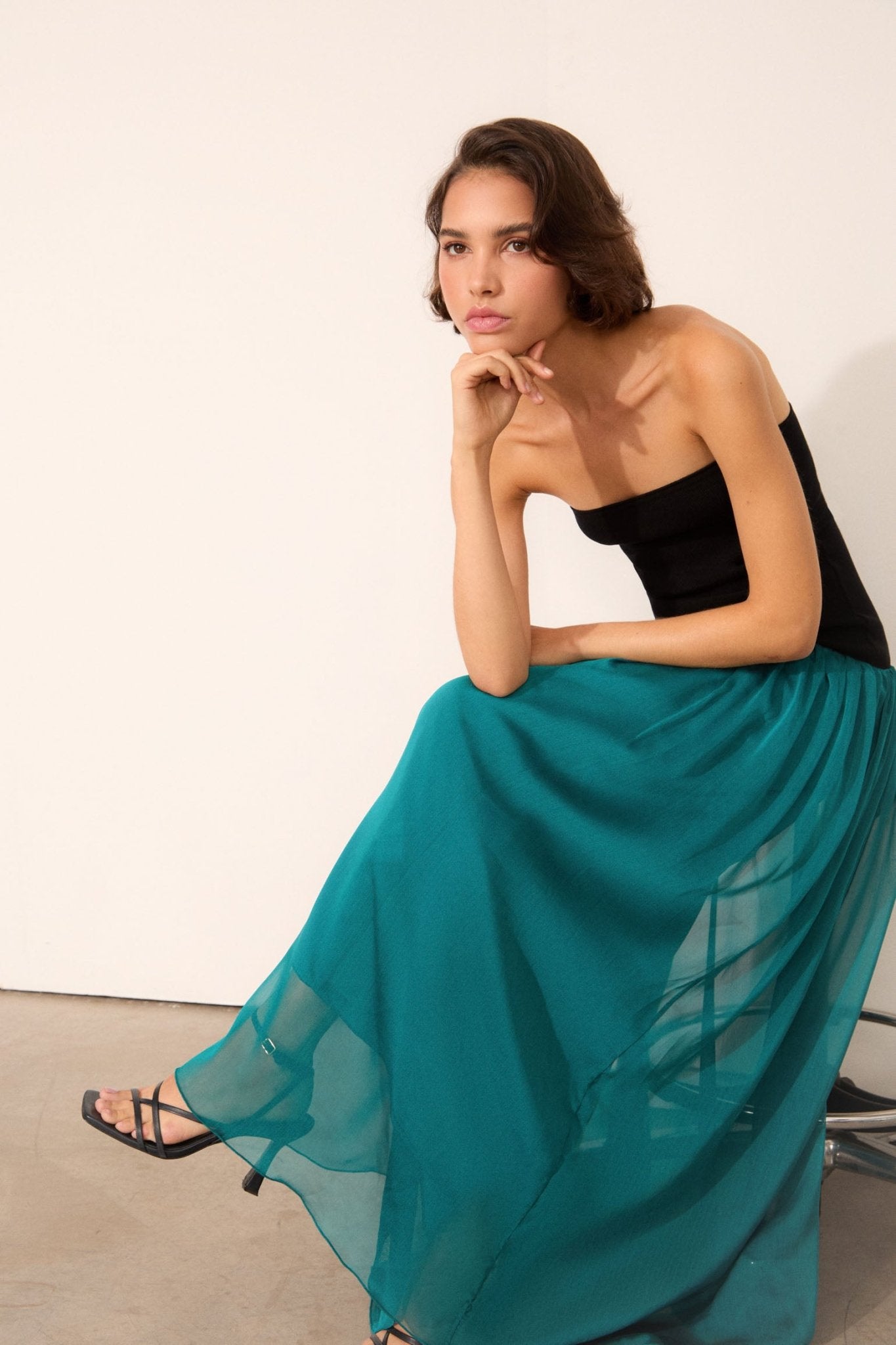 Vestido IRIS Teal - BIMANI