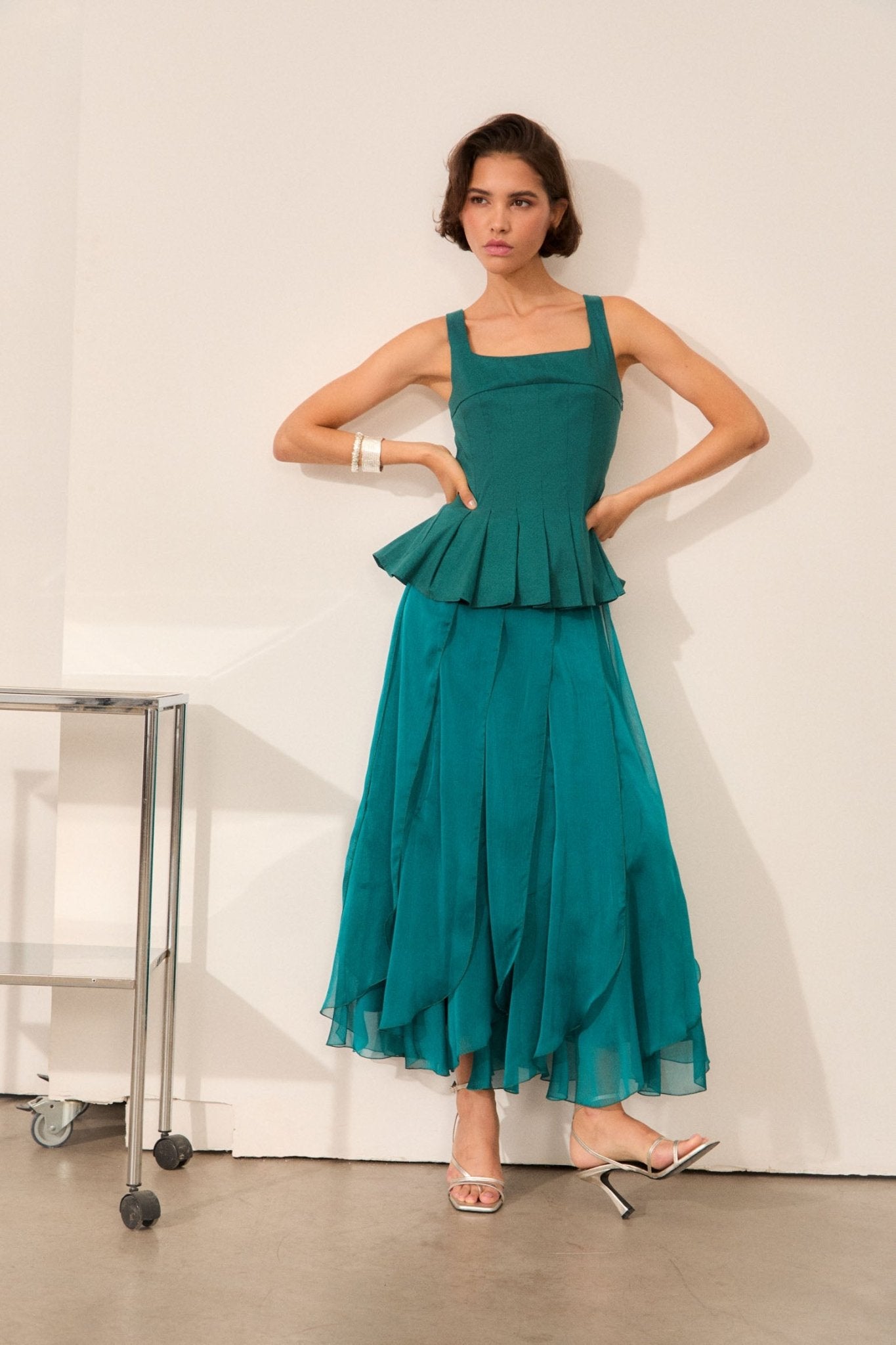 Falda MOONSTONE Teal - BIMANI