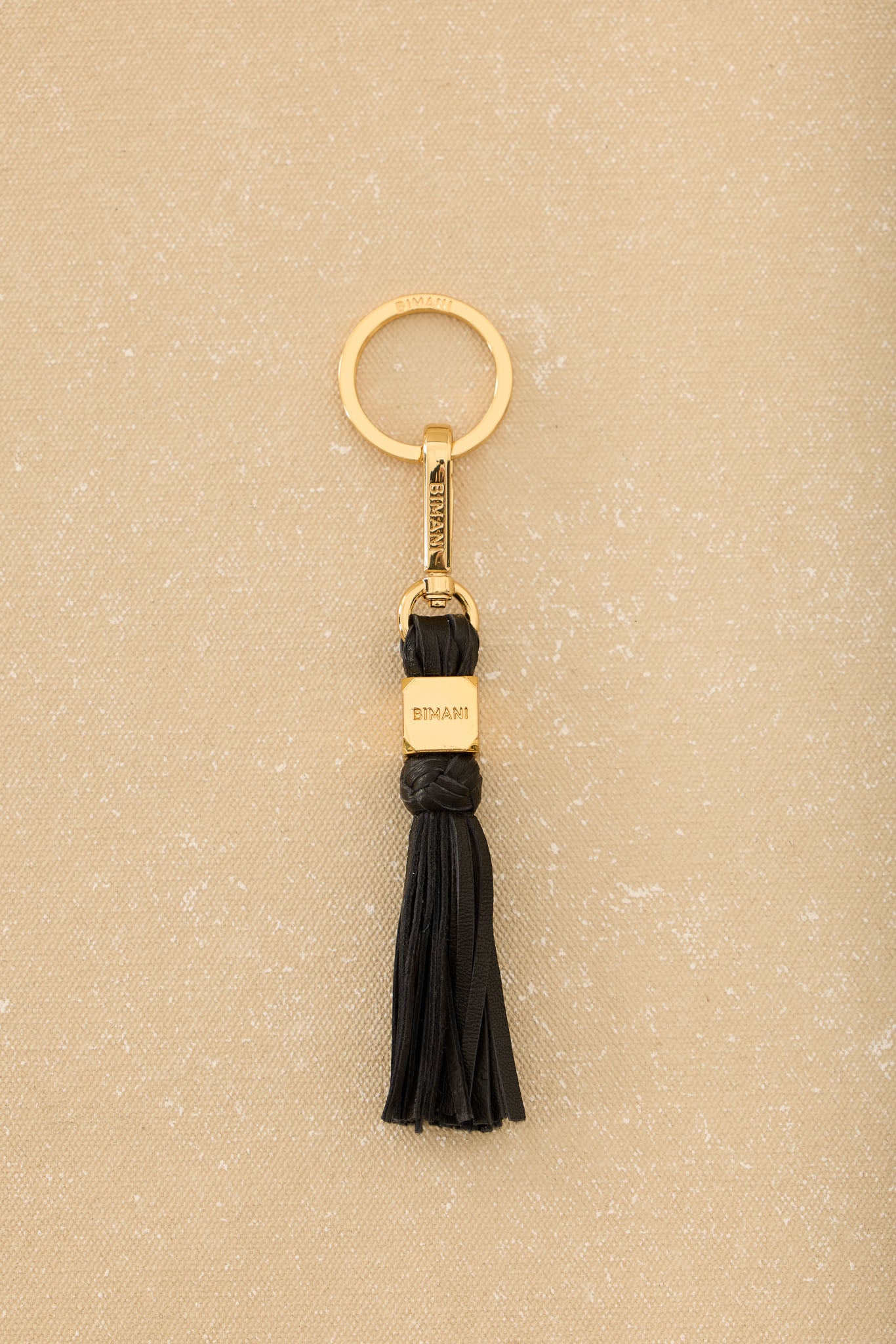 Llavero con charm BONBON Negro - BIMANI