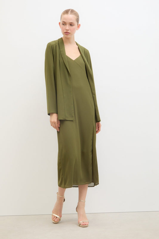 Vestido NAMIBIA Khaki - BIMANI