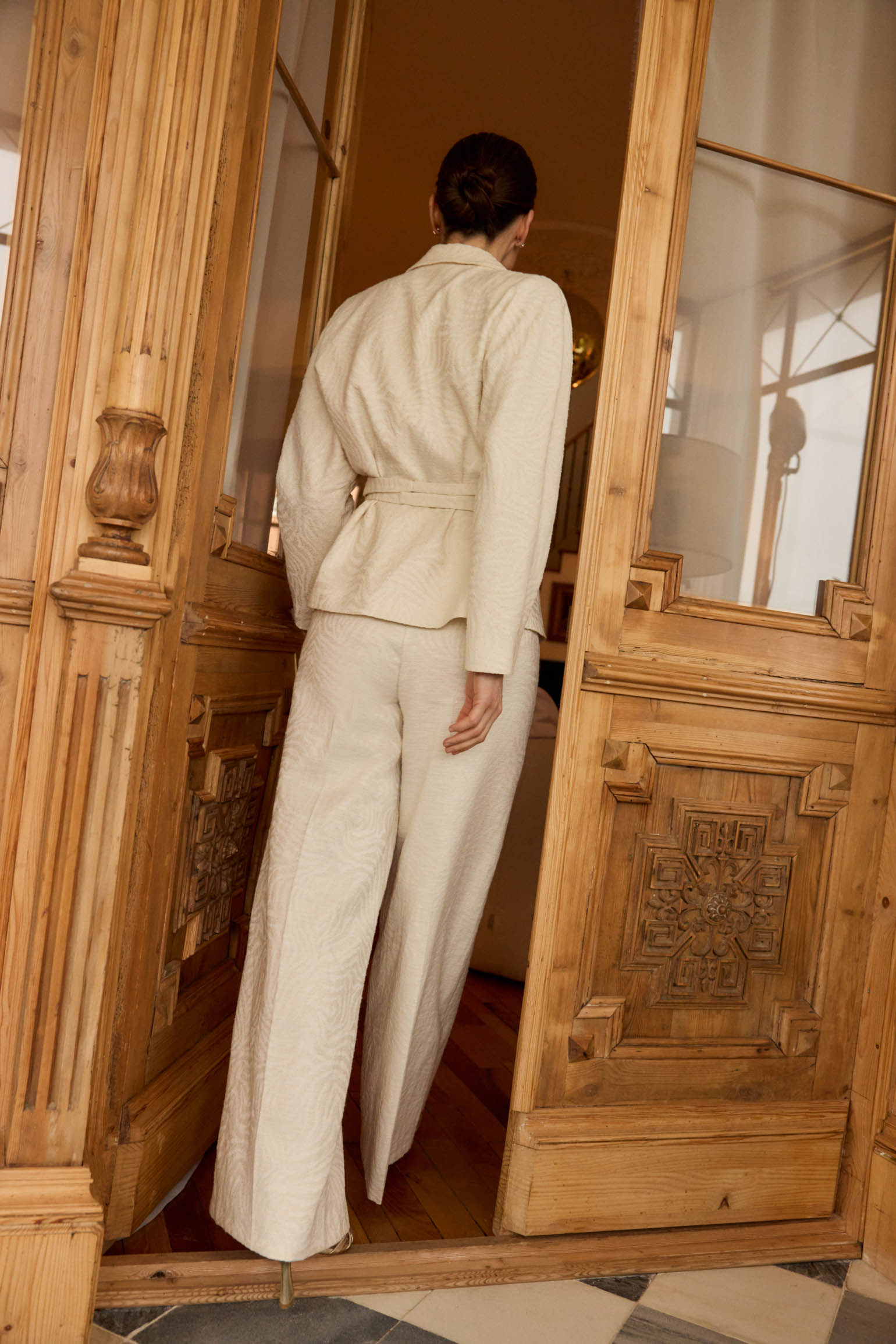 Chaqueta SERENA Crema - BIMANI