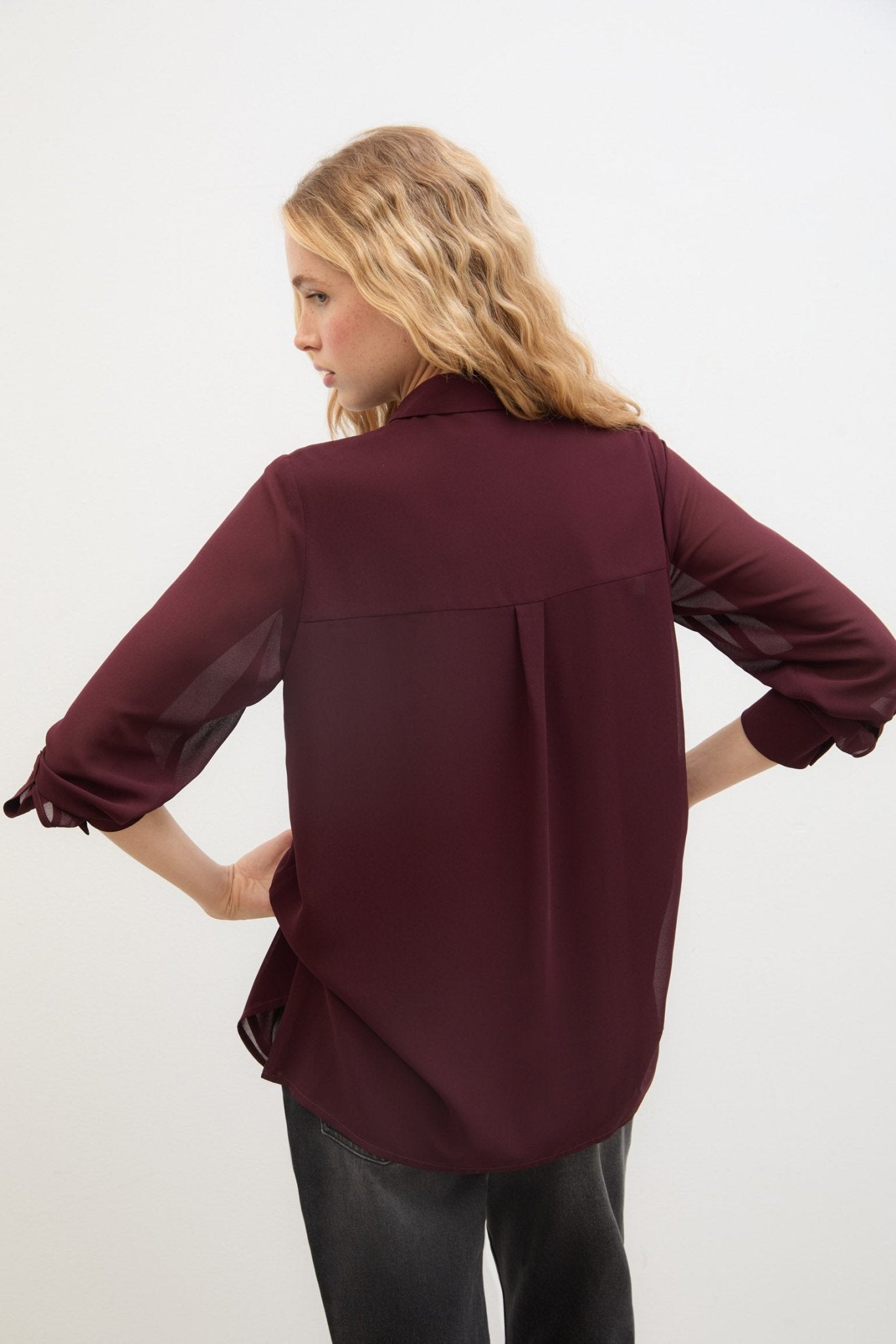 Blusa ESENCIA Burgundy - BIMANI