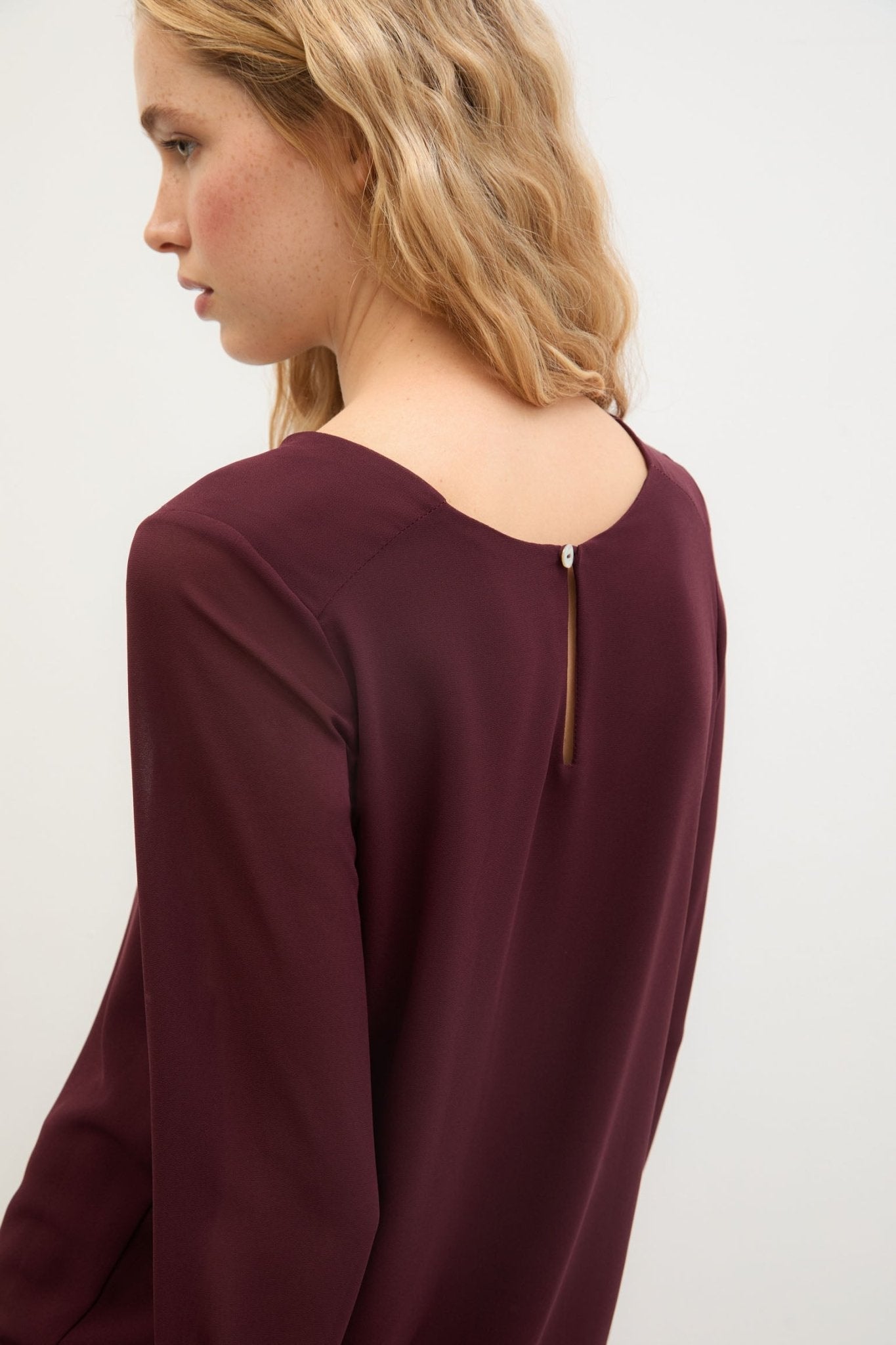 Blusa SENDA Burgundy - BIMANI