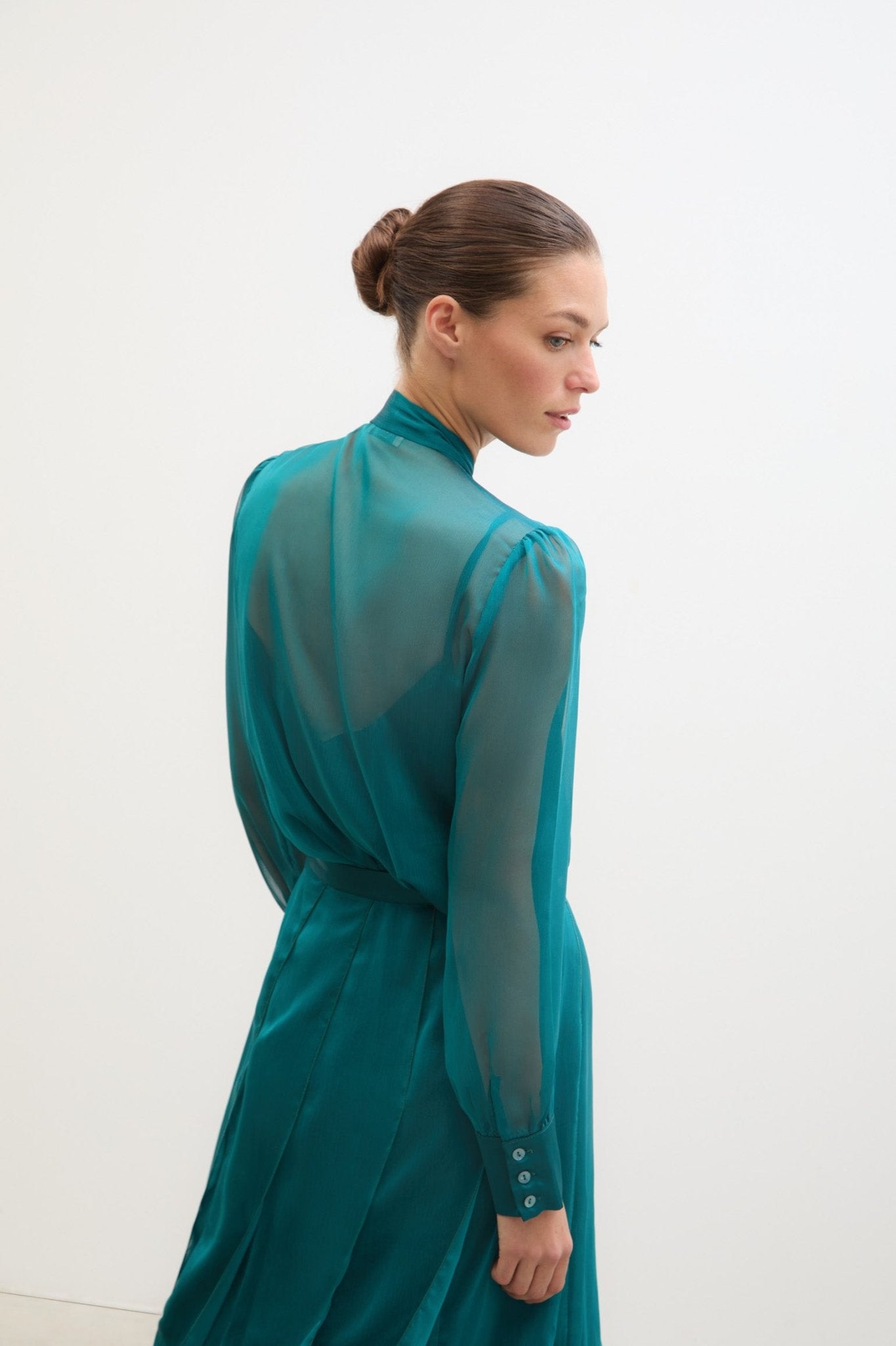 Blusa CHELSEA Teal - BIMANI