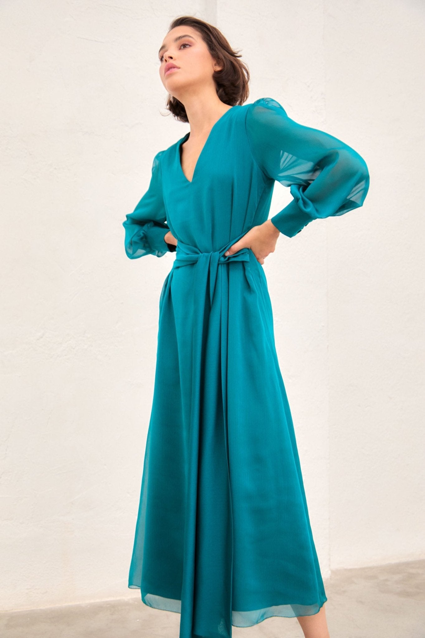 Vestido CELESTIA Teal - BIMANI