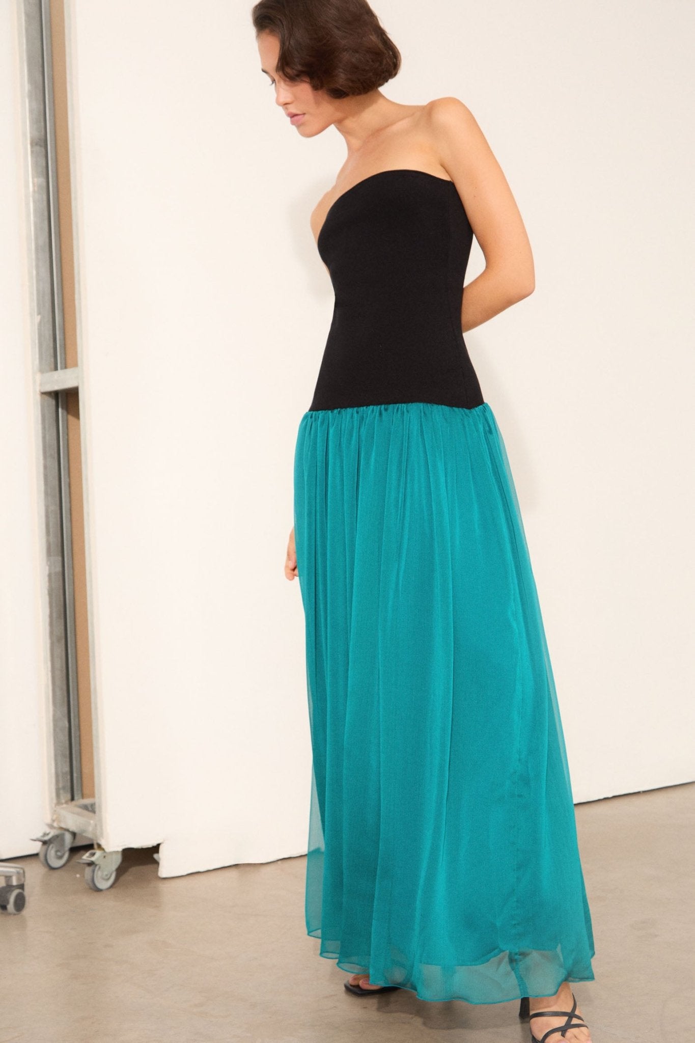 Vestido IRIS Teal - BIMANI