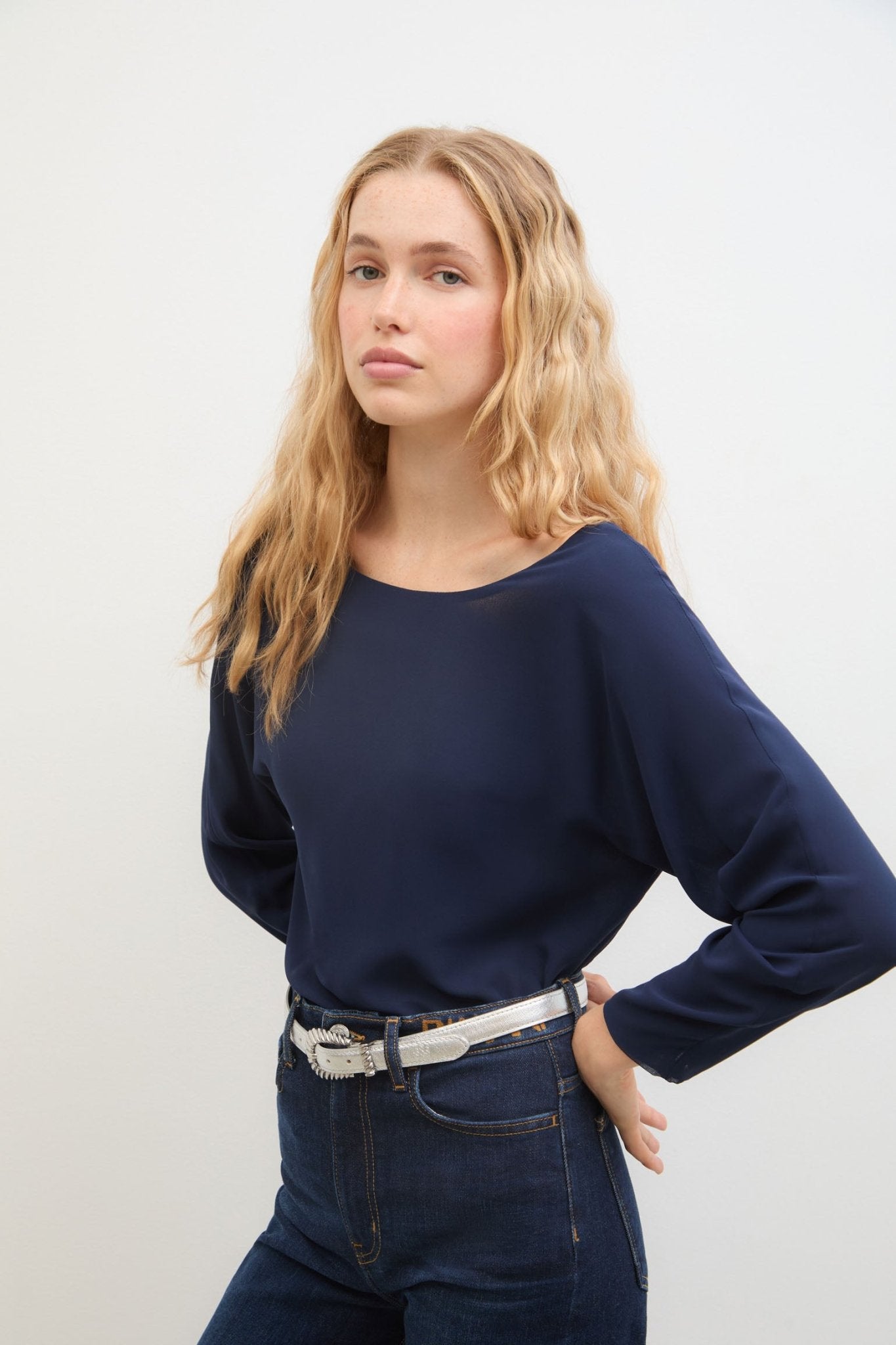 Blusa WASABI Blue - BIMANI