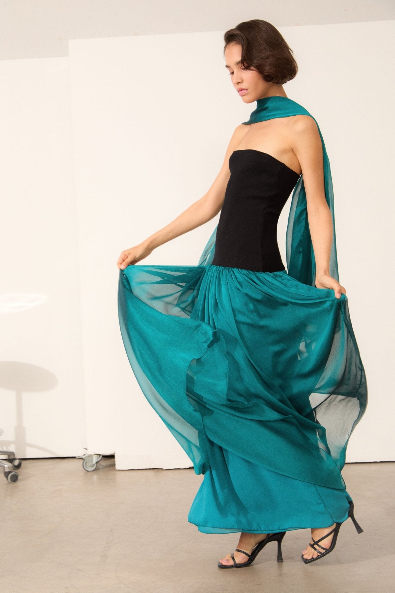 Vestido IRIS Teal - BIMANI