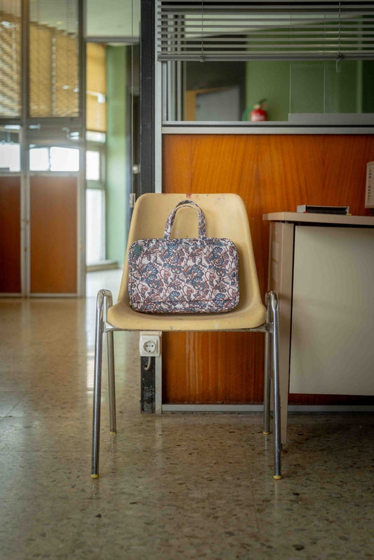 Neceser MARGOT Estampado Beige - BIMANI