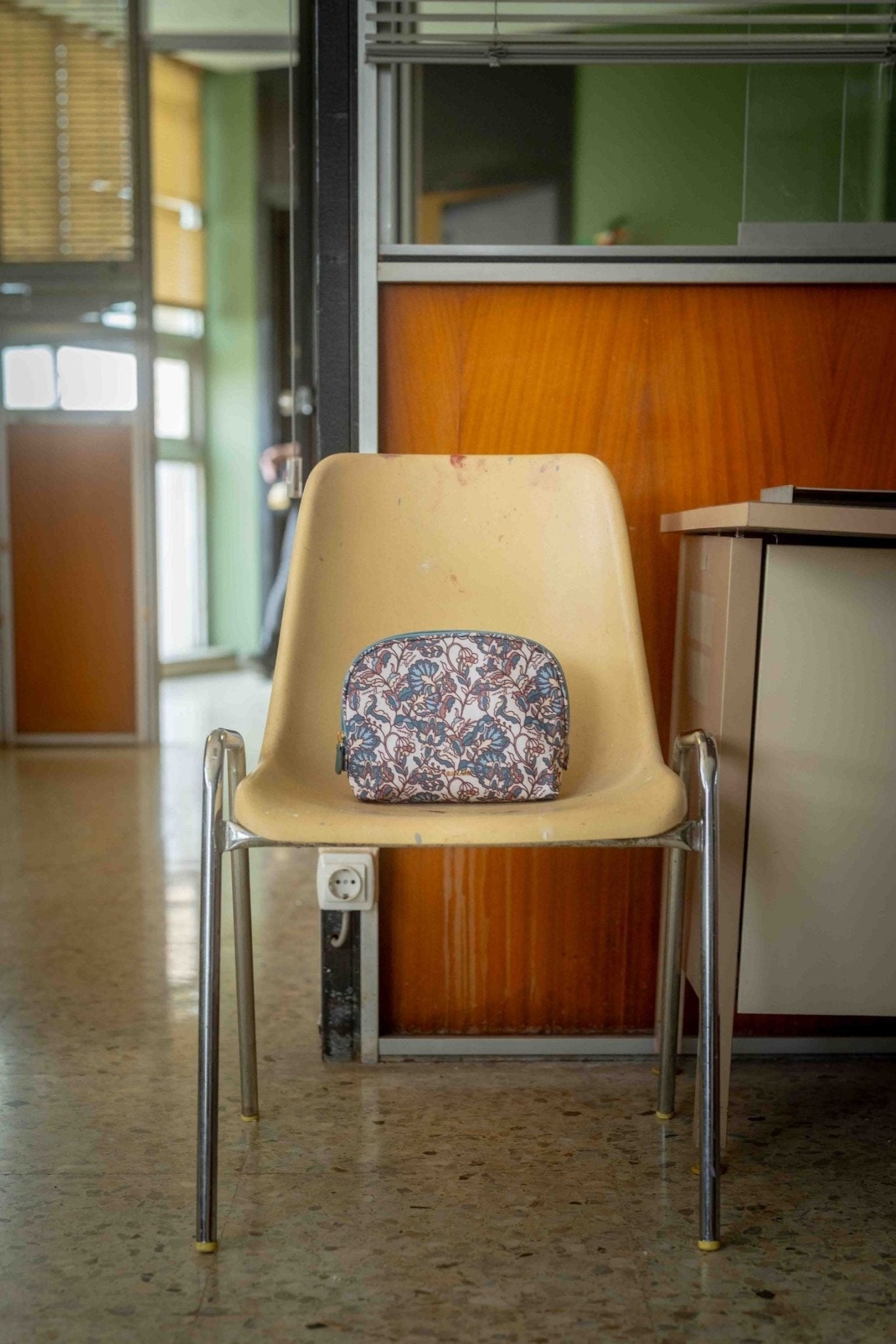 Neceser AMARA Estampado Beige - BIMANI