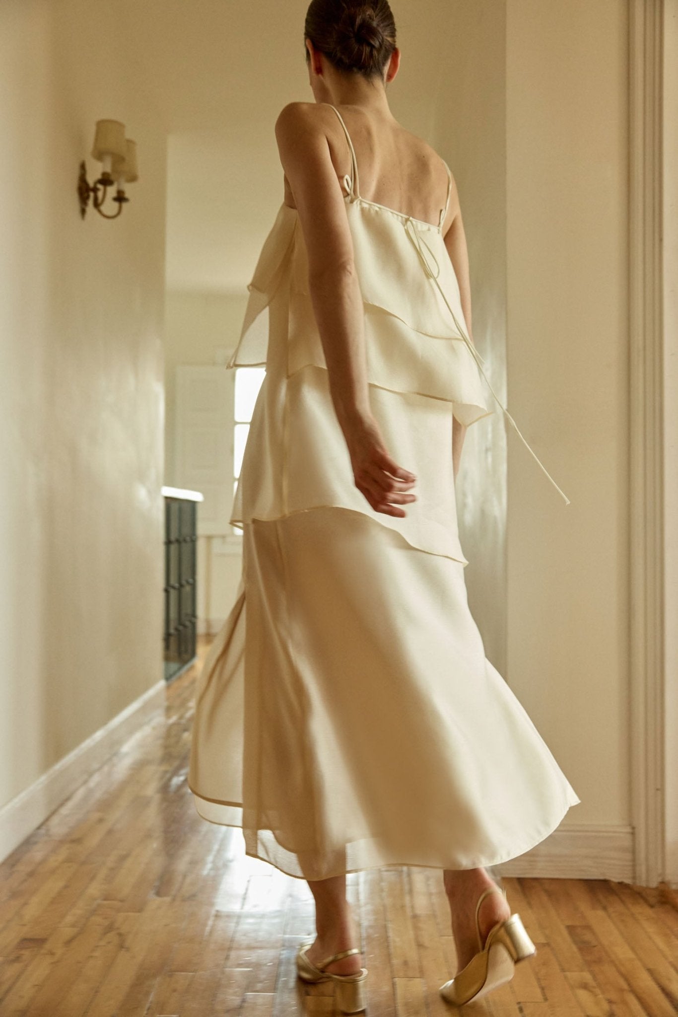 Vestido ROSES Beige - BIMANI