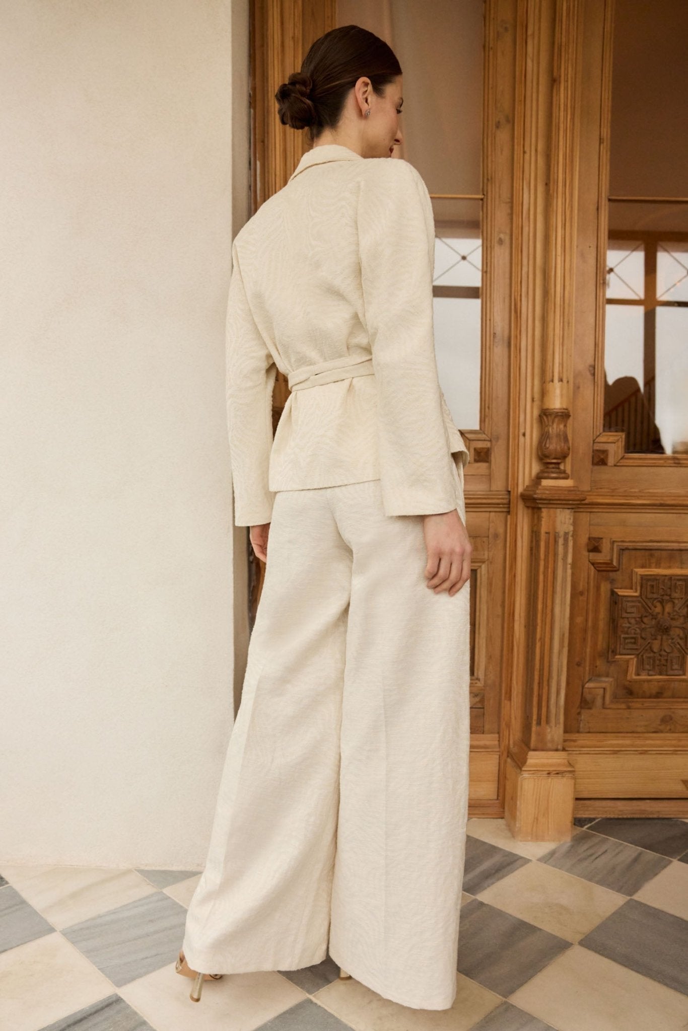 Pantalón VELIA Crema - BIMANI