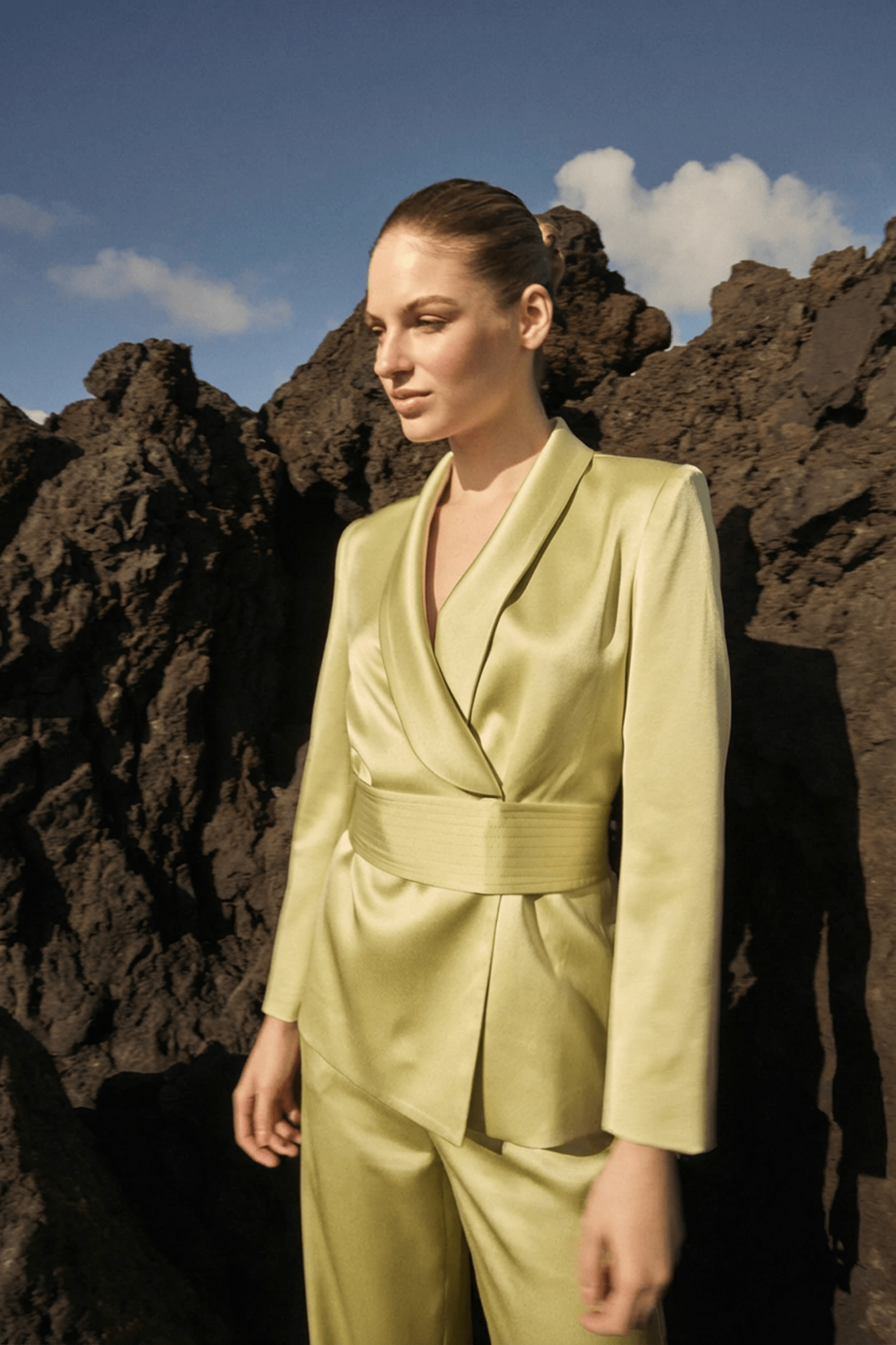 Blazer KIARA Verde Salvia - BIMANI