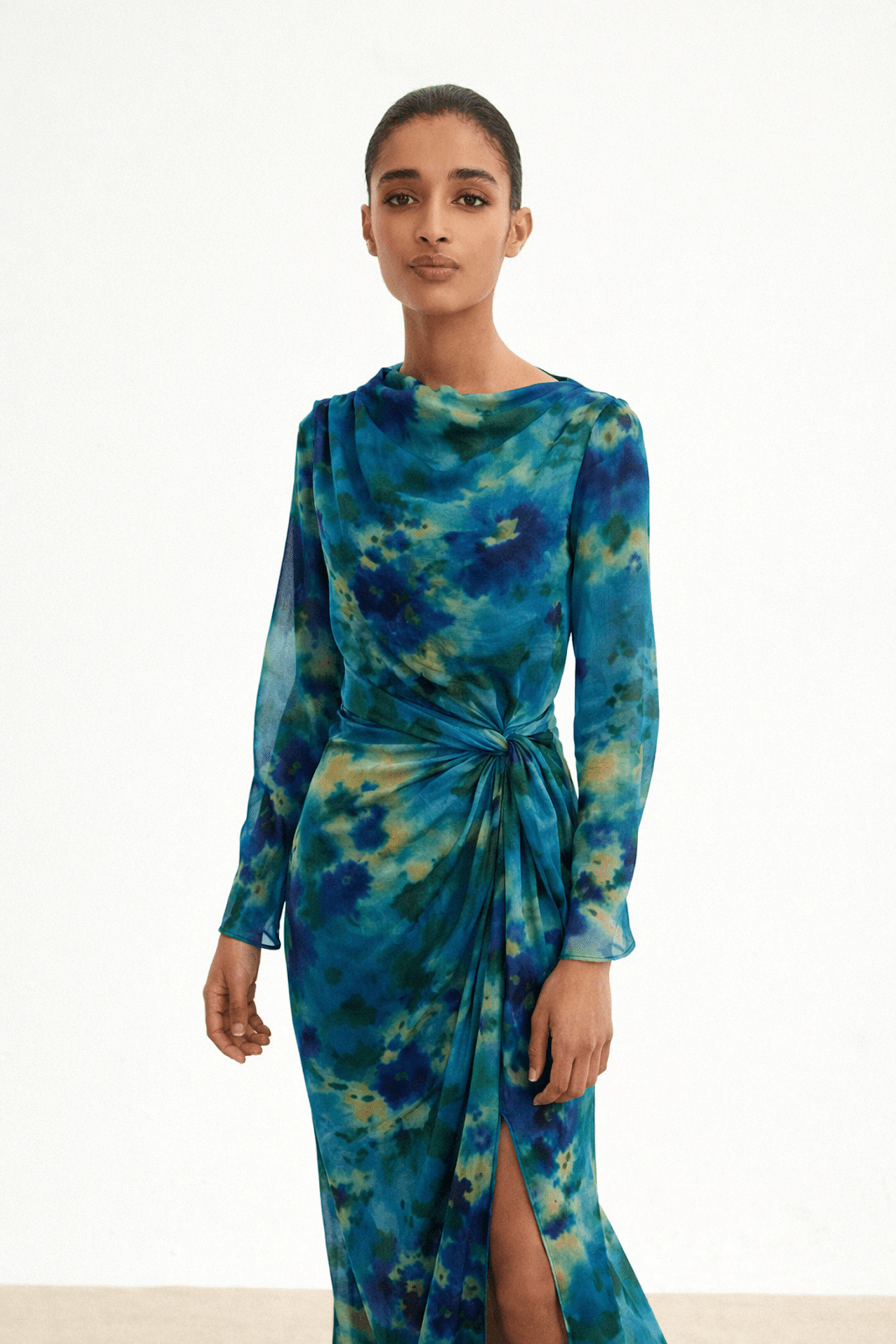 Vestido NICOLE Estampado Basalto - BIMANI