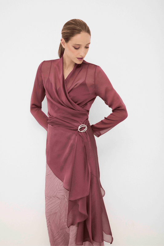 Blusa ADELA Empolvado