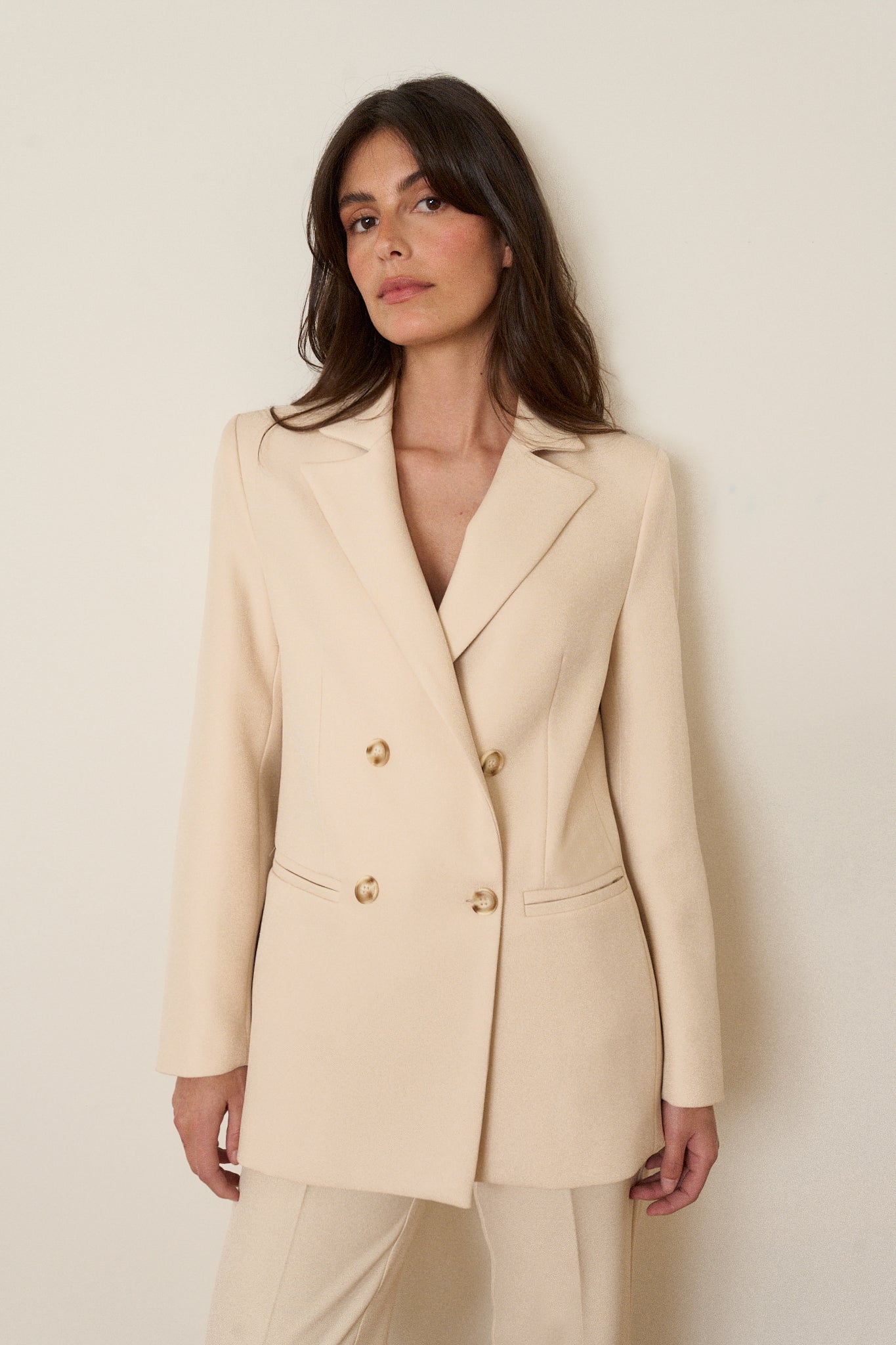 Blazer SAGANE Beige - BIMANI