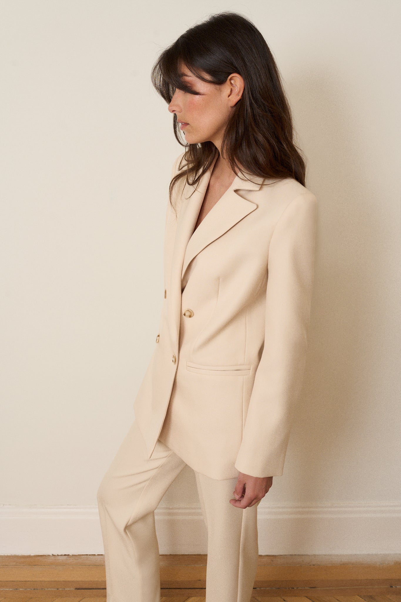 Blazer SAGANE Beige - BIMANI