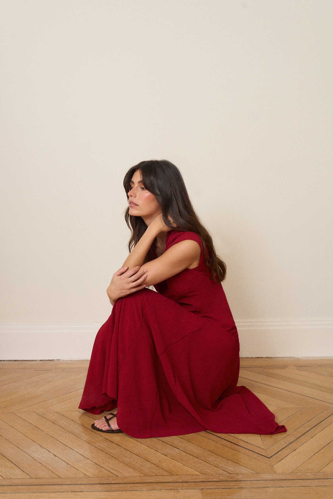 Vestido LIA Granate Magma - BIMANI