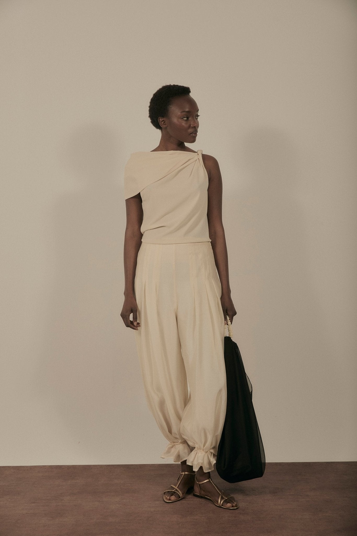 Pantalón ELEANOR Crema - BIMANI