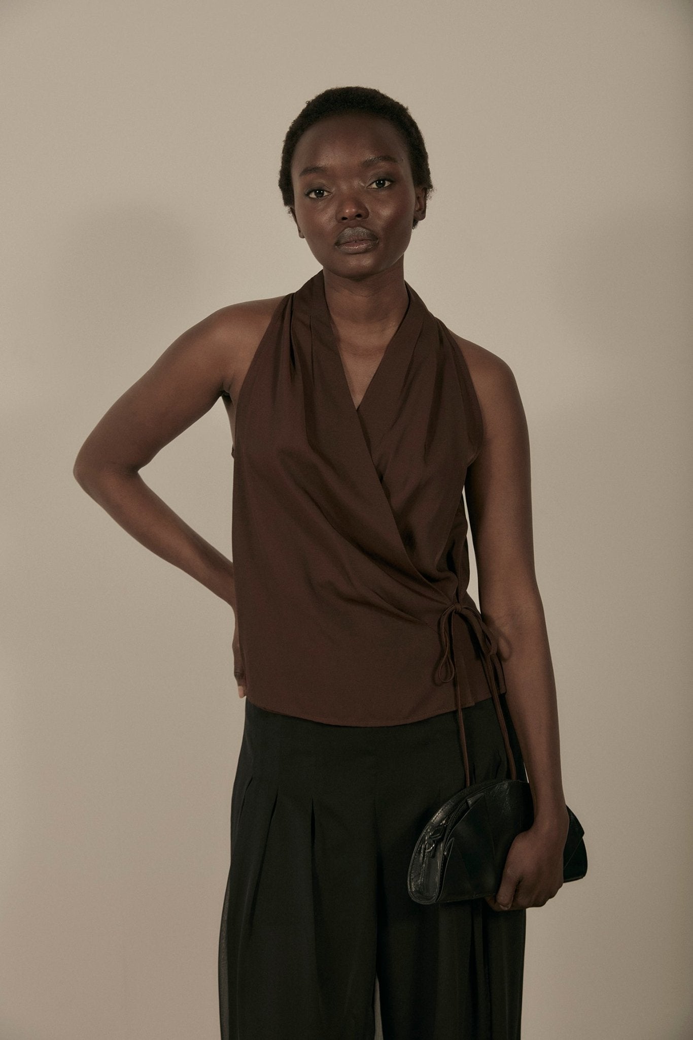 Top LIVIE Marrón - BIMANI