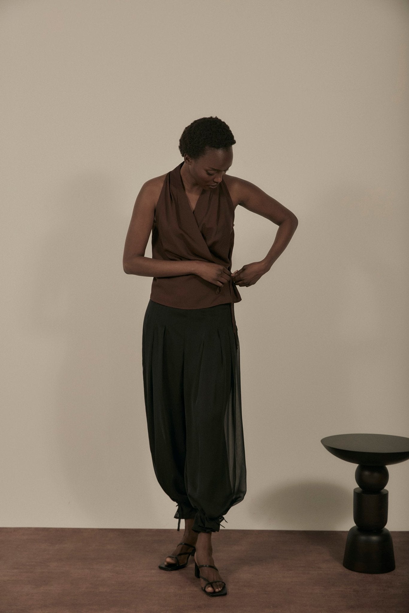Top LIVIE Marrón - BIMANI