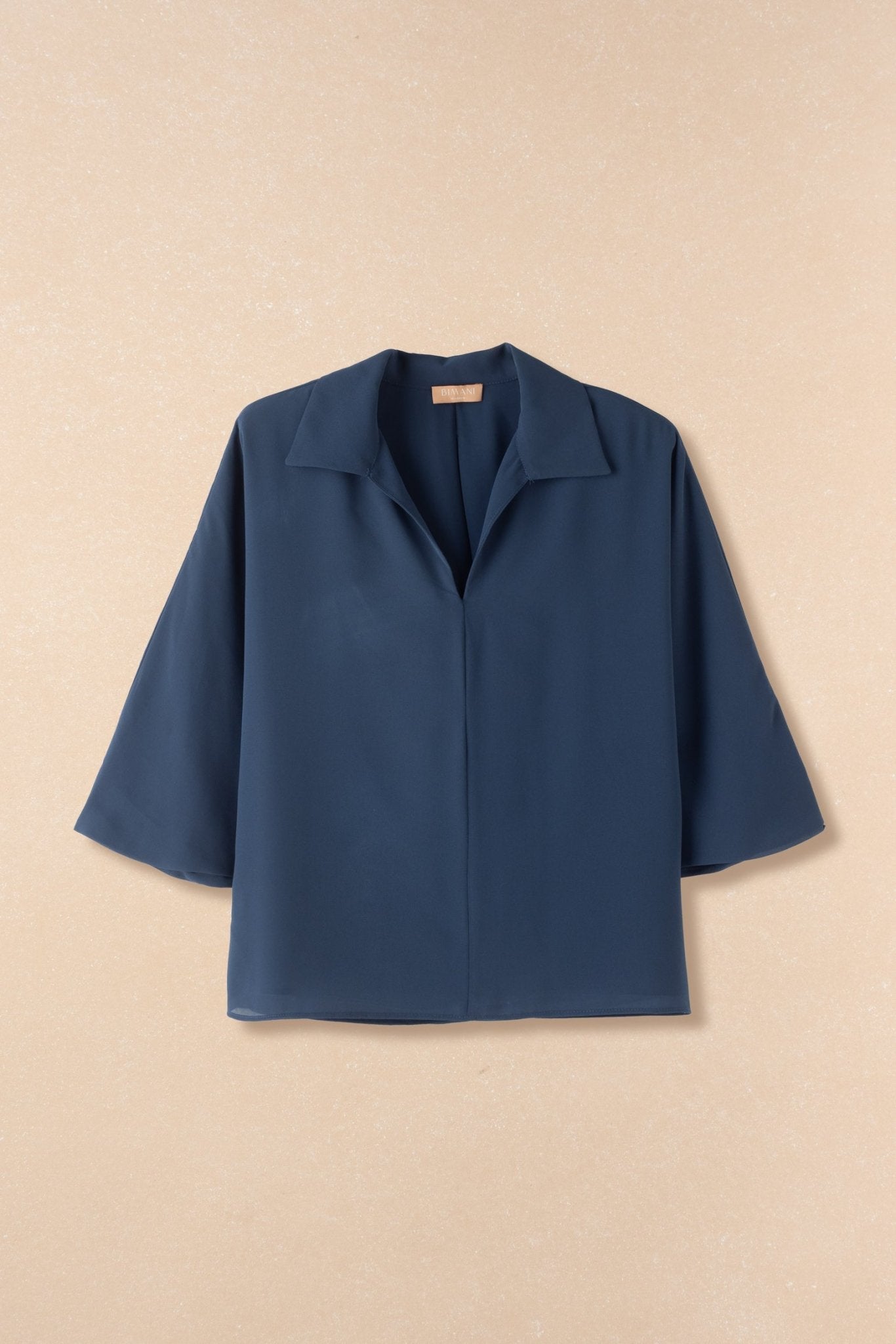 Blusa LUPE Azul Cantábrico - BIMANI