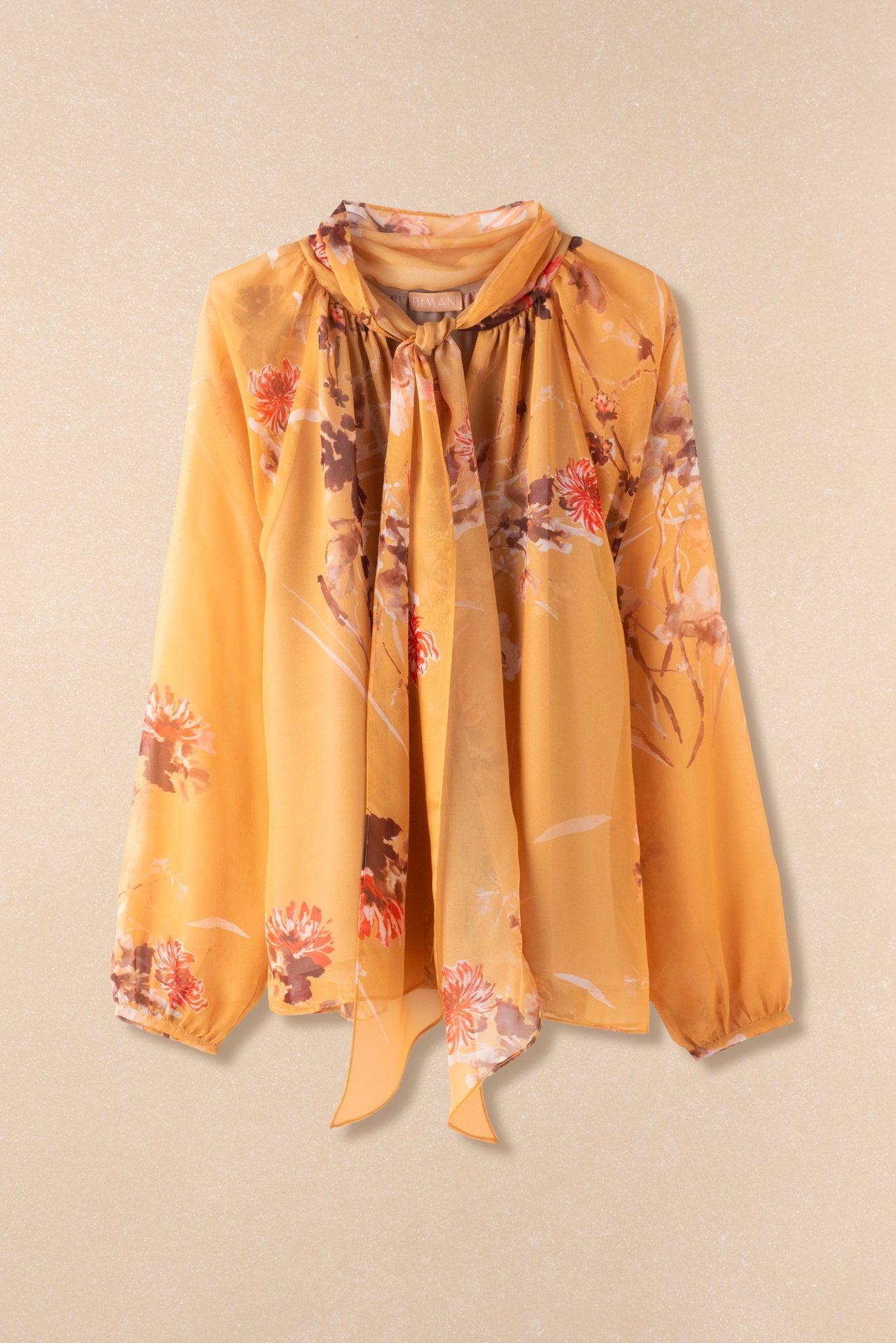 Blusa ÁFRICA Estampado Ámbar - BIMANI