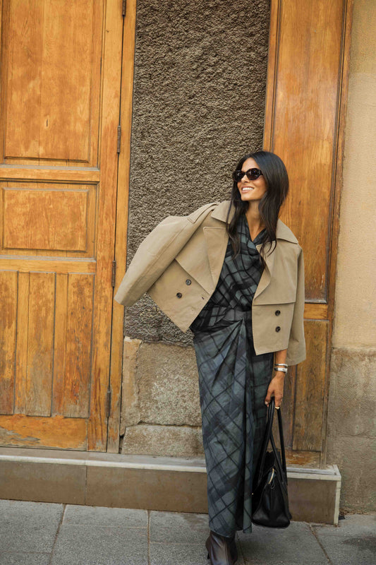 Gabardina MARAIS Khaki