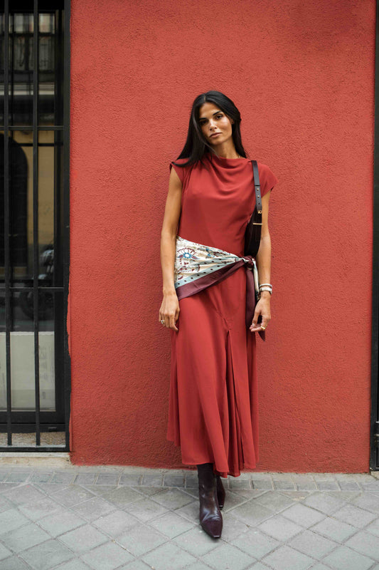 Vestido MAIA Teja Mencía