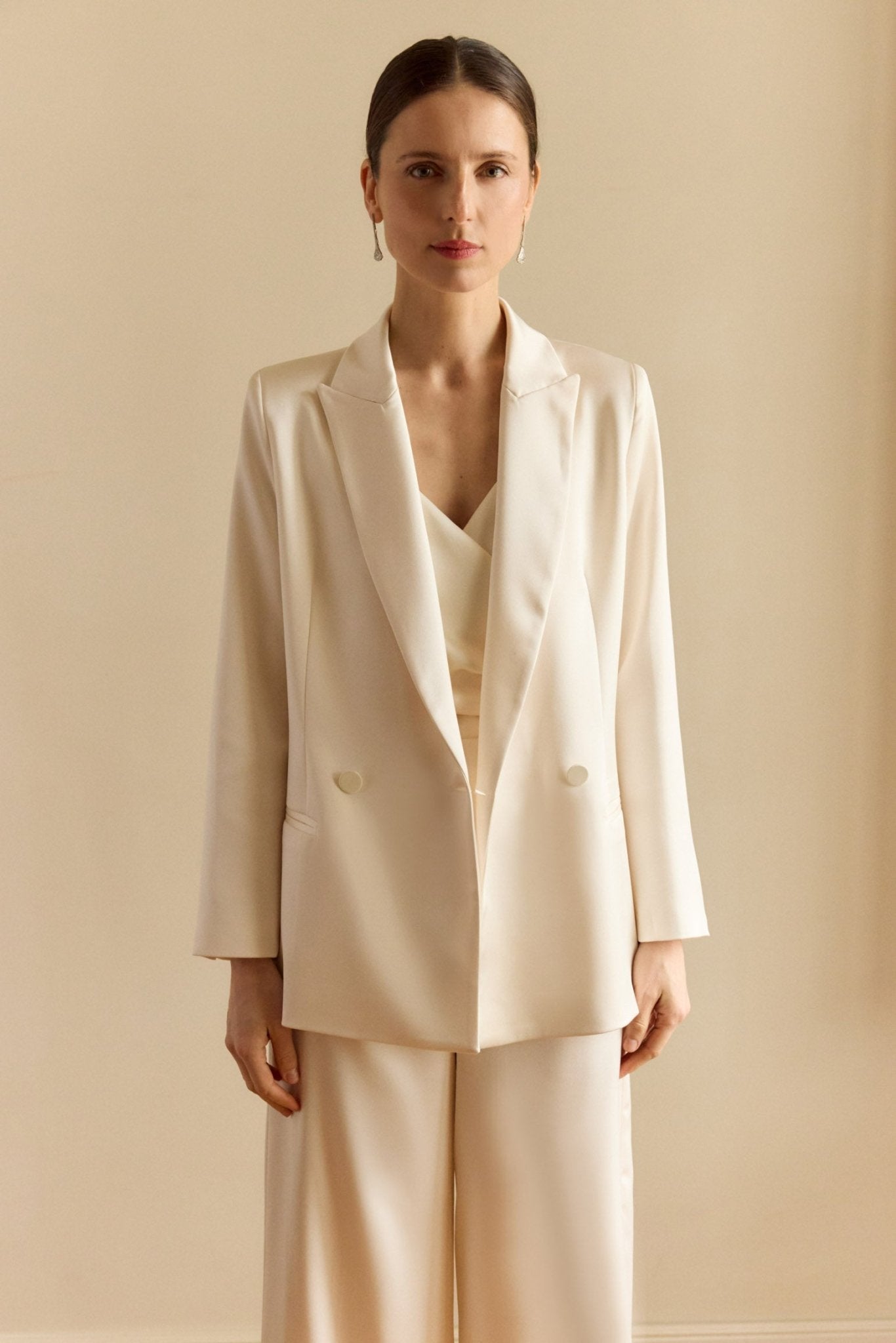 Blazer DELPHINE Blanco - BIMANI