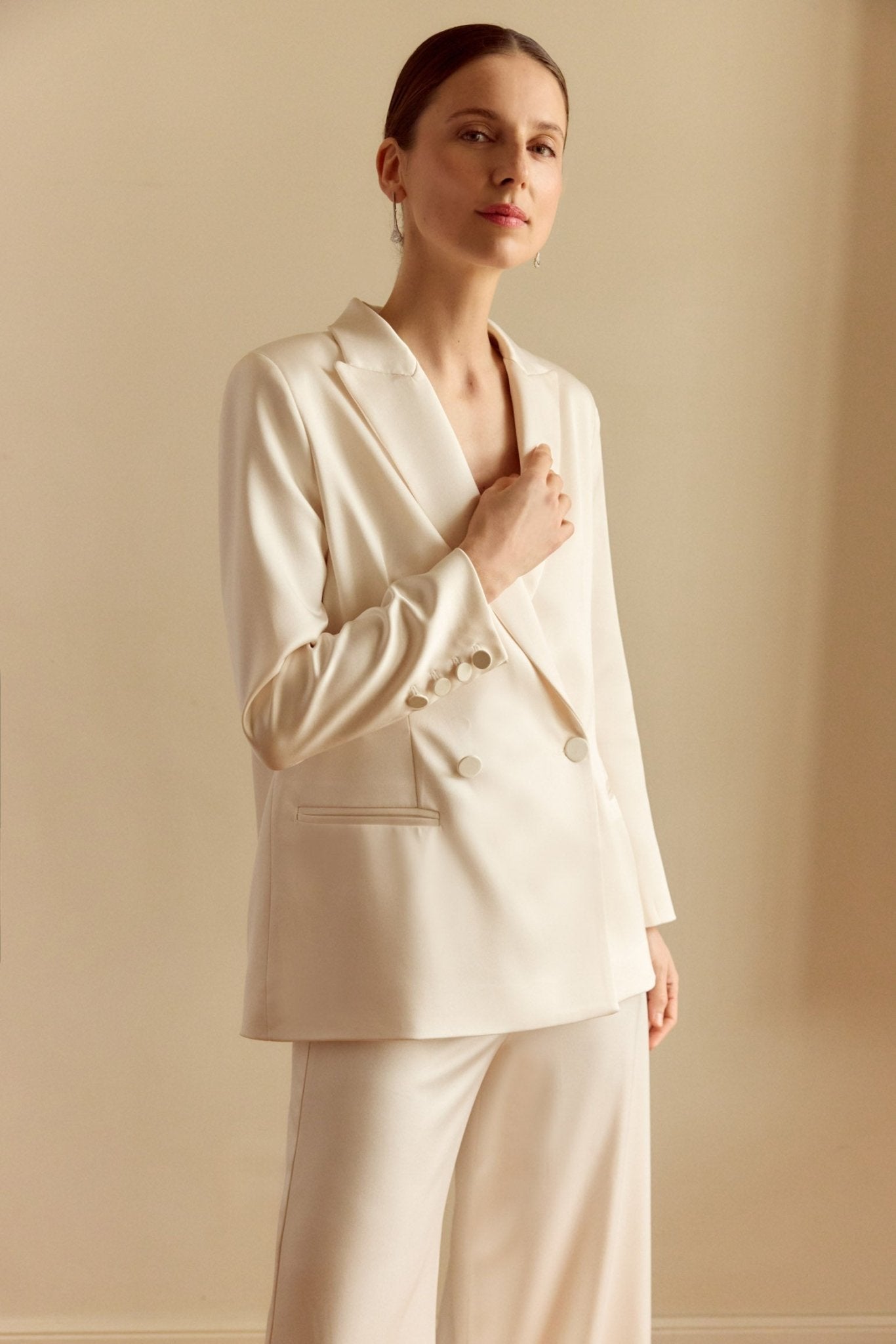 Blazer DELPHINE Blanco - BIMANI