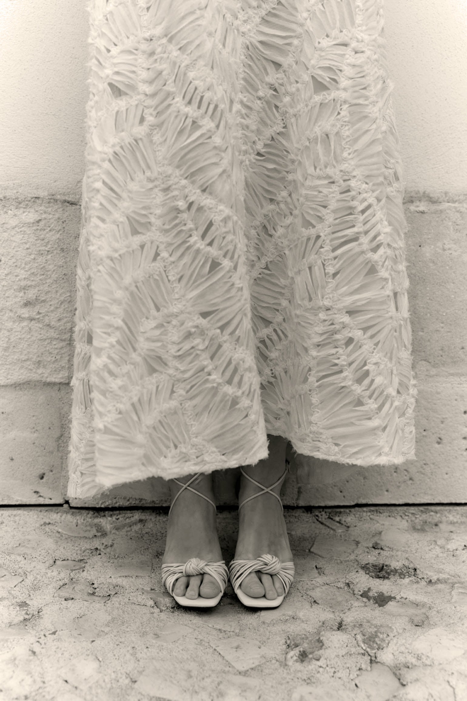 Falda CATHERINE Beige - BIMANI