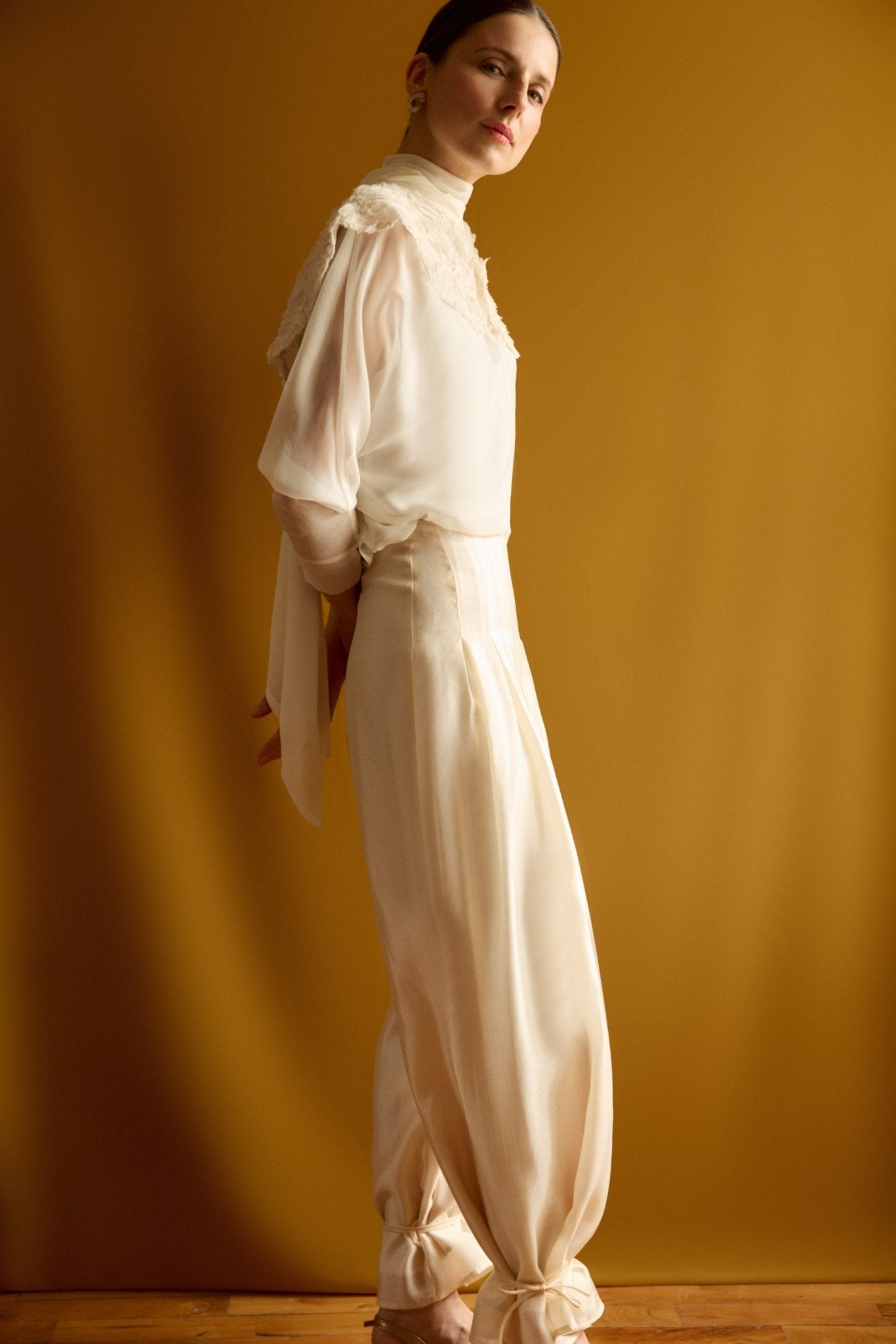 Pantalón ELEANOR Beige - BIMANI