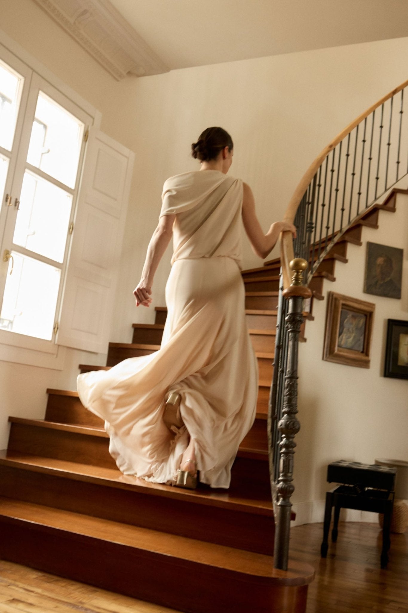 Falda ROSELLE Beige Caliza - BIMANI