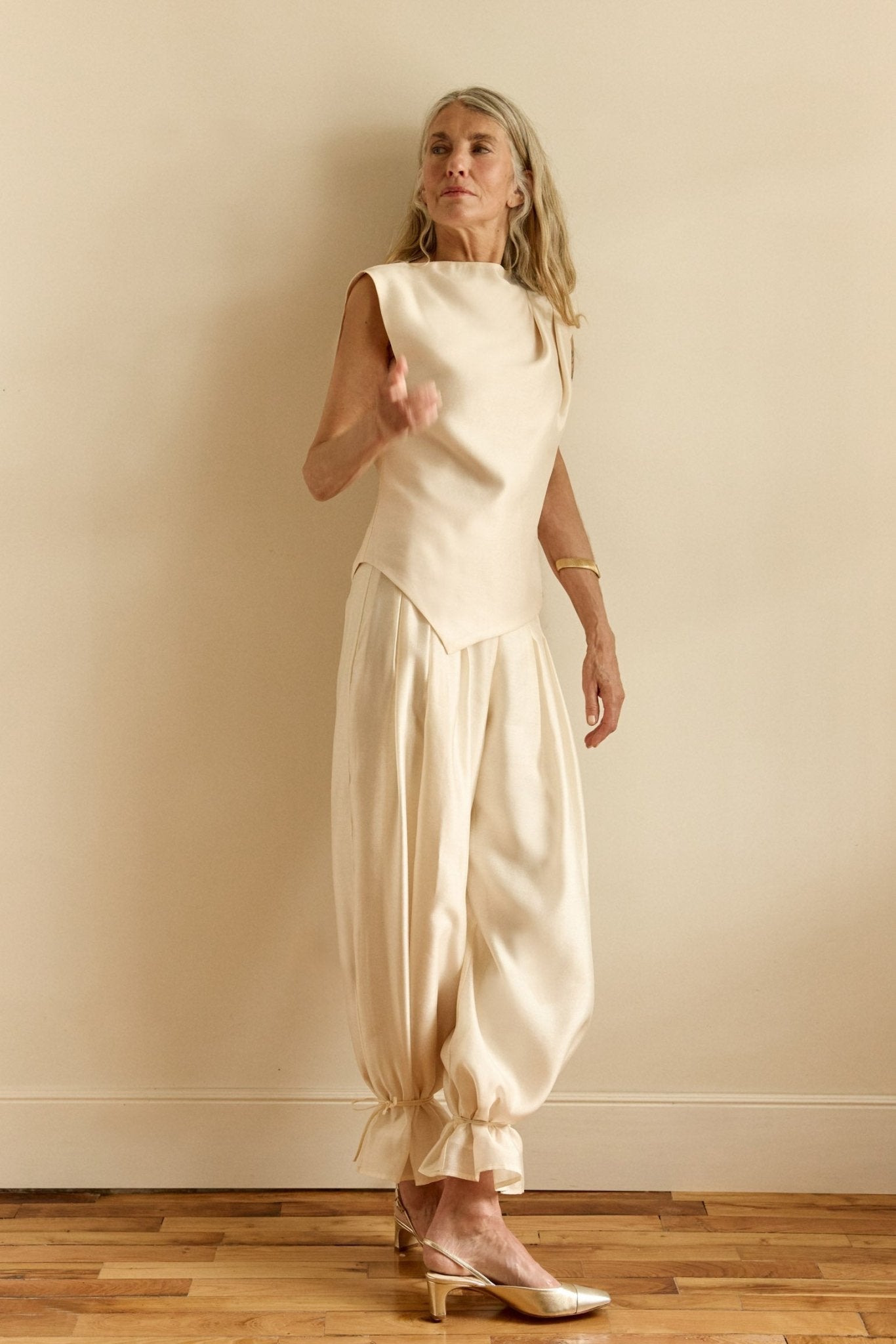 Top INDIRA Beige - BIMANI