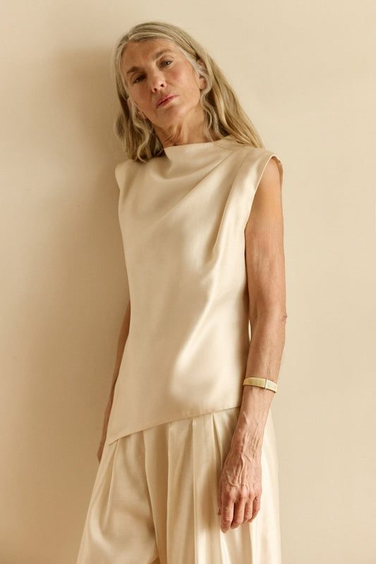 Top INDIRA Beige - BIMANI