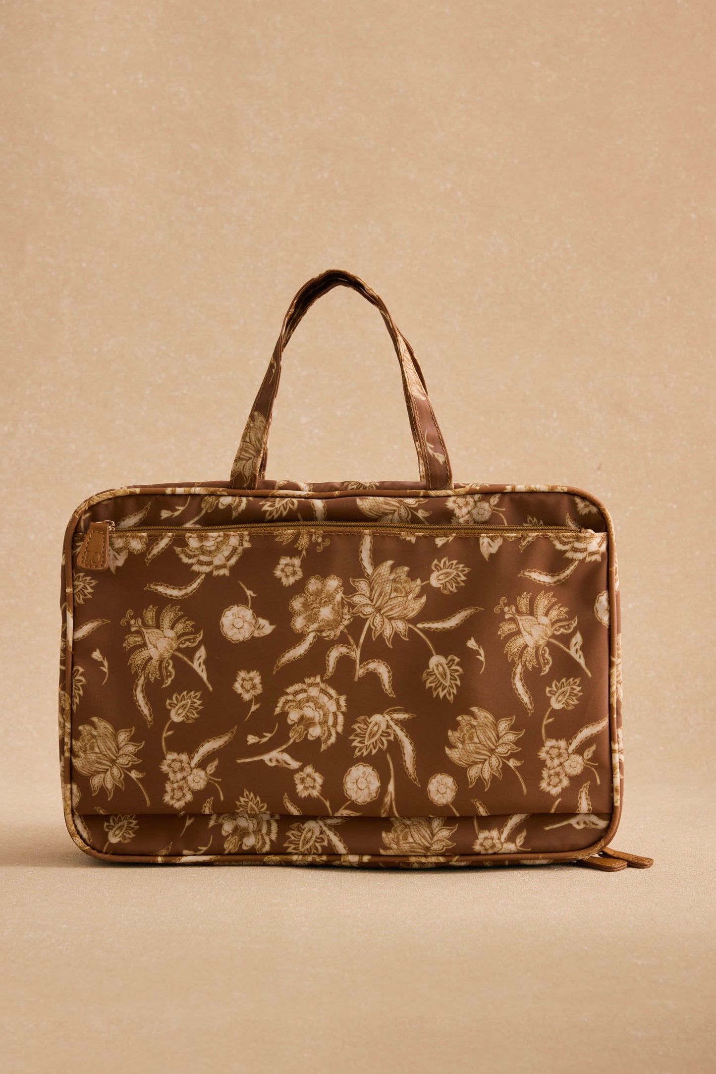 Neceser MARGOT Estampado Mostaza - BIMANI