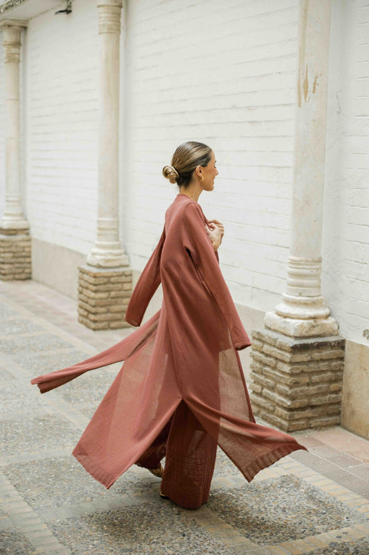 Chaqueta SALINA Terracota