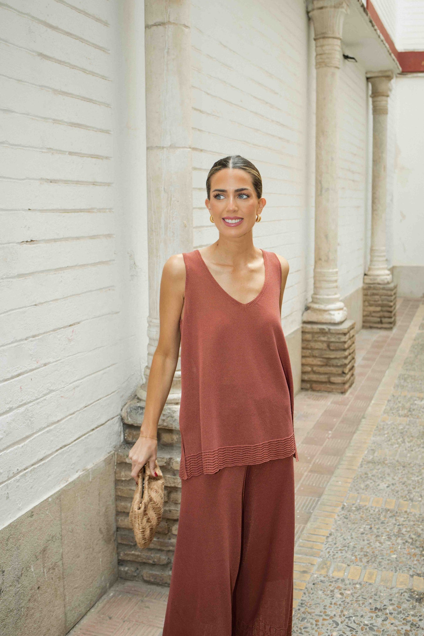 Pantalón NARA Terracota