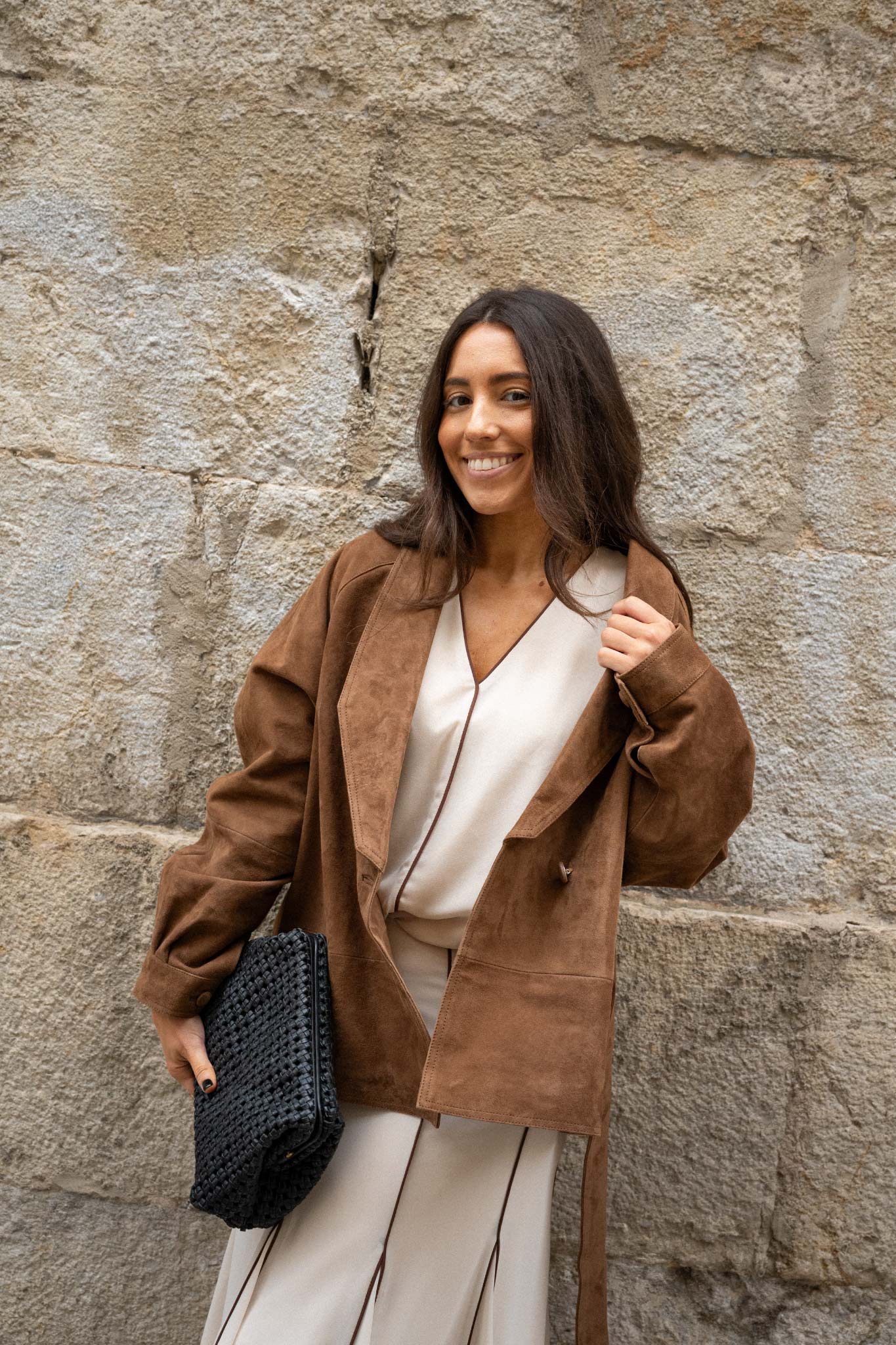 Blusa ELIANA Beige Caliza - BIMANI