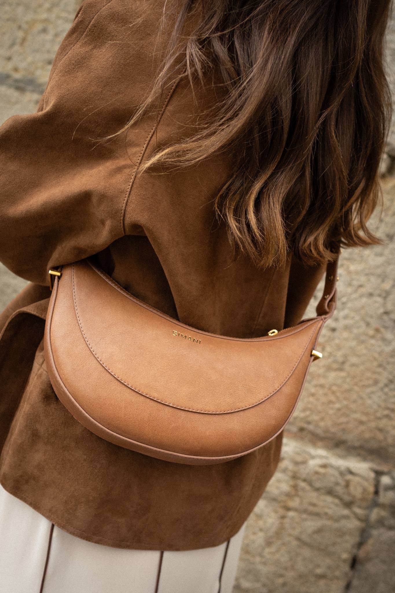 Bolso MOON Camel - BIMANI