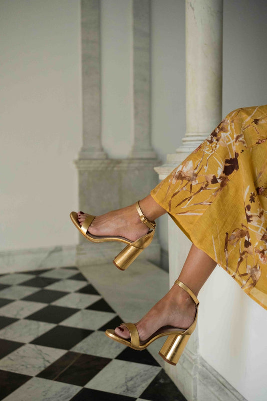 Sandalia Petite OLIVIA Oro Vintage