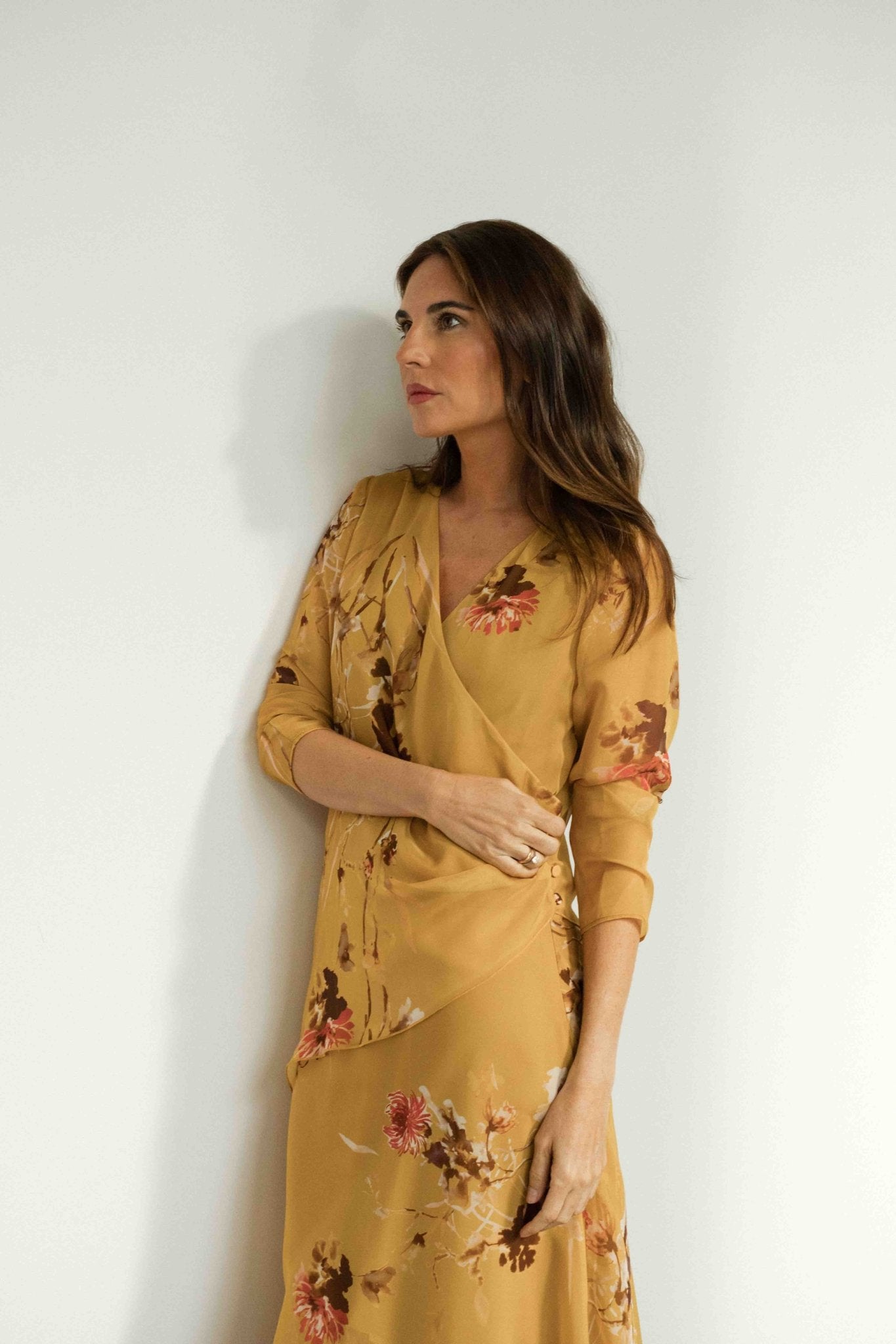 Vestido GIA SIBI Estampado Ámbar - BIMANI