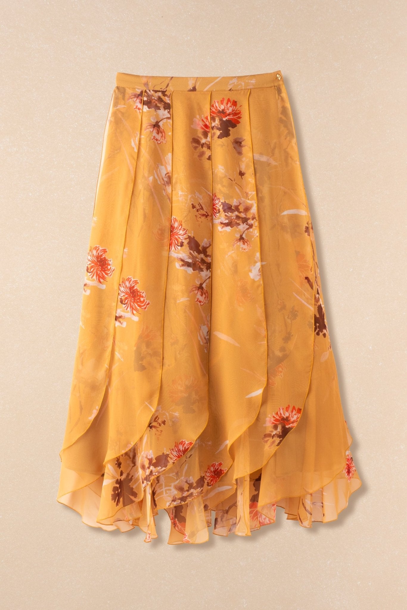 Falda MOONSTONE ROCIO Estampado Ámbar - BIMANI
